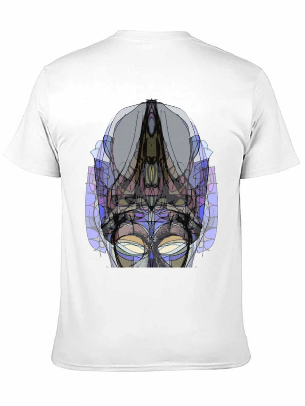 Abstract Geometric Graphic Tee - Modern Art Shirt