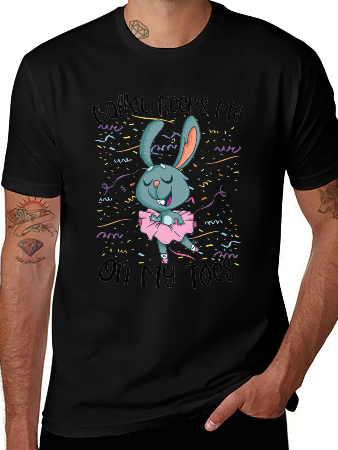 Ballet Bunny T-Shirt - Dance Humor Tee