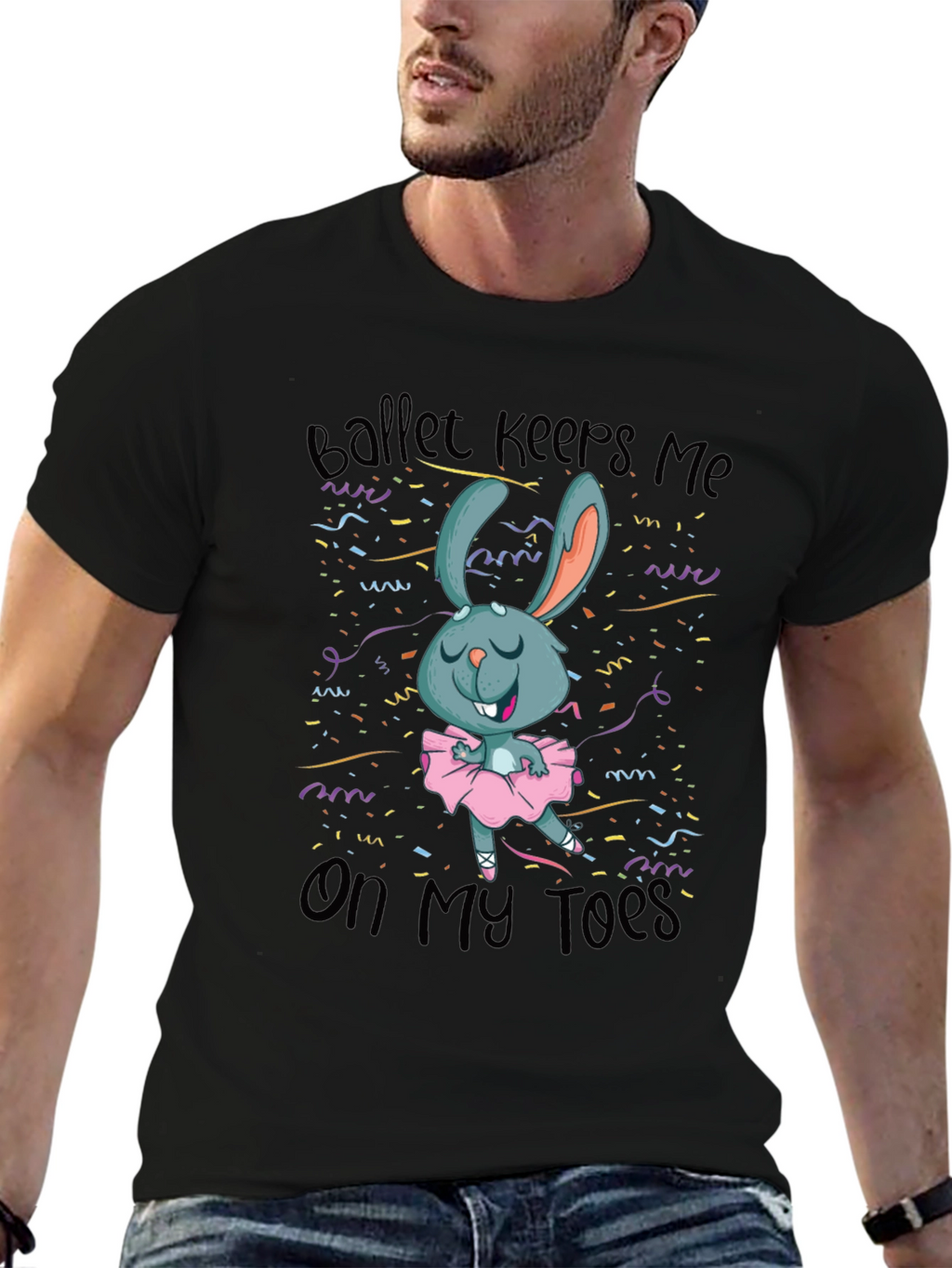 Ballet Bunny T-Shirt - Dance Humor Tee