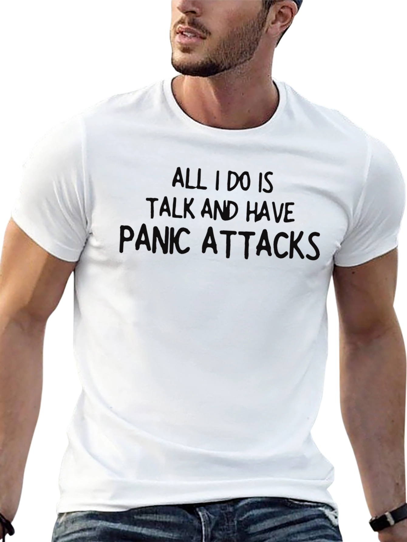 Panic Attacks T-Shirt - Funny Graphic Tee