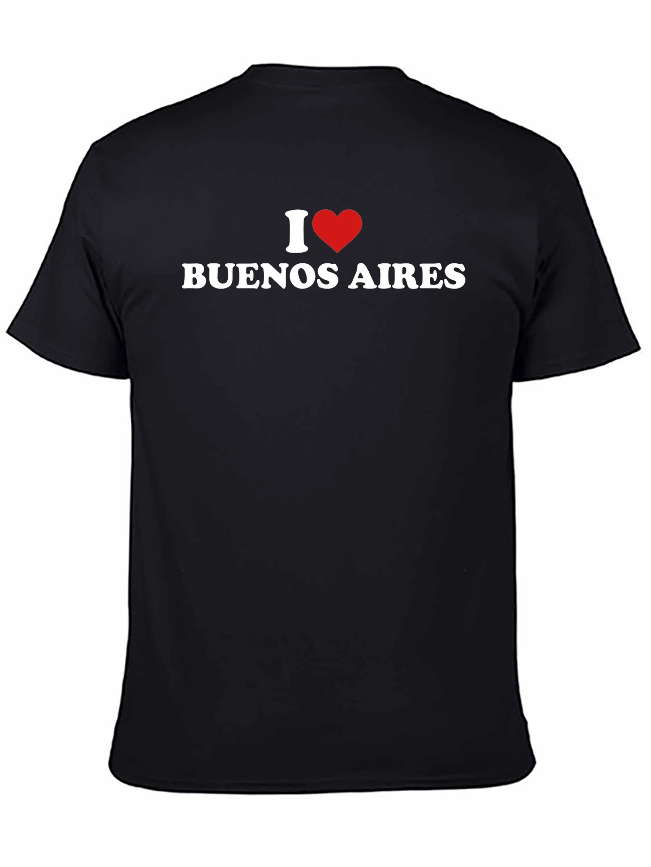 I Love Buenos Aires Black Graphic Tee