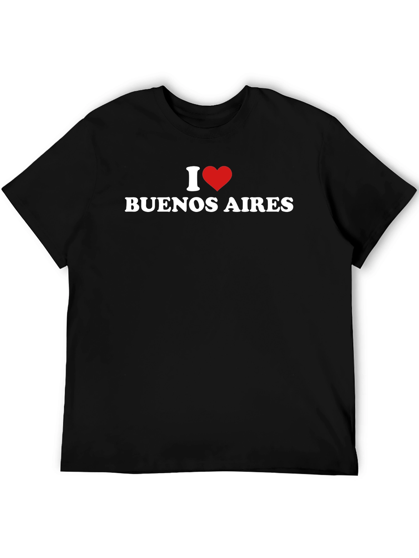 I Love Buenos Aires Black Graphic Tee