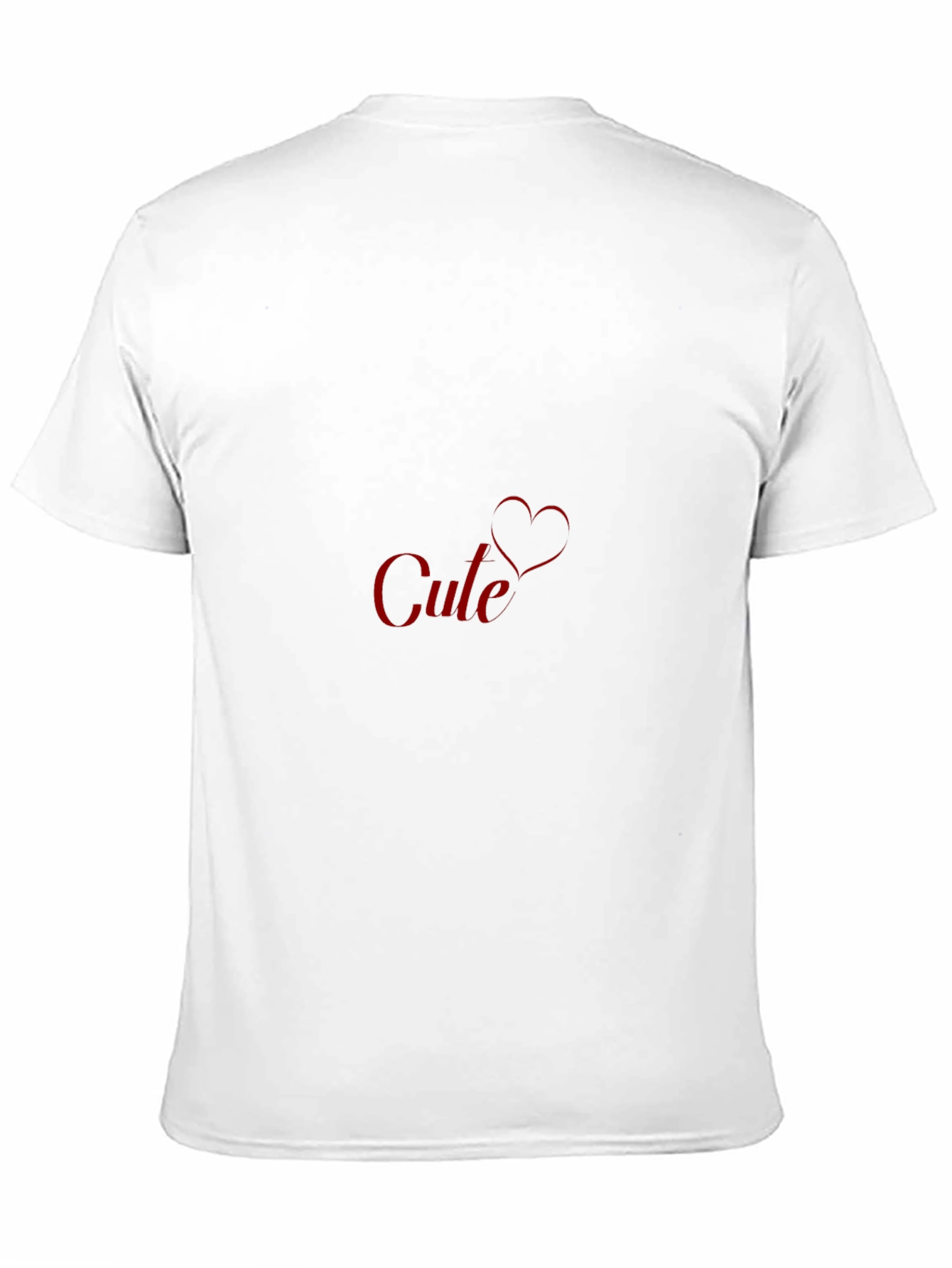 Cule Heart Graphic Black T-Shirt