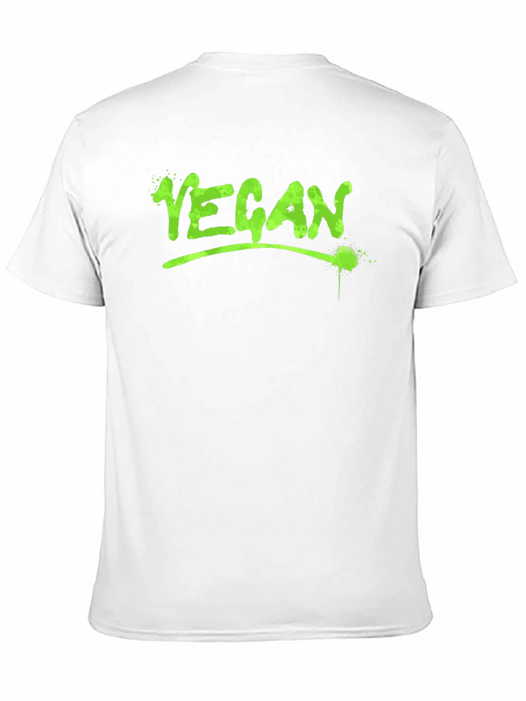 Vegan T-Shirt - Spray Paint Style Design