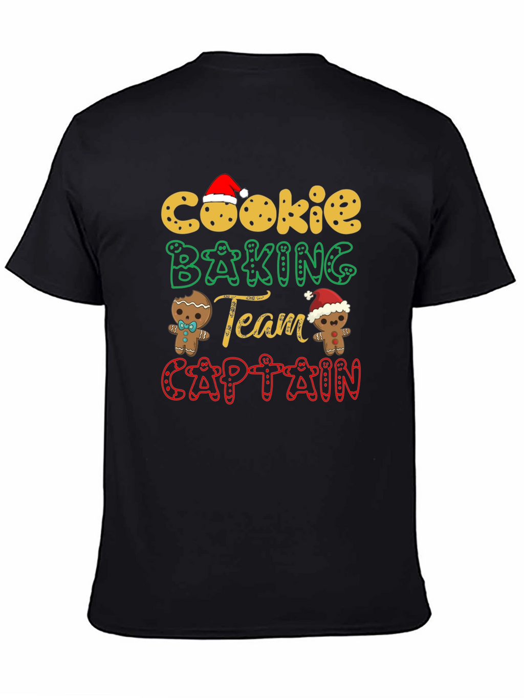 Cookie Baking Team Captain Christmas T-Shirt