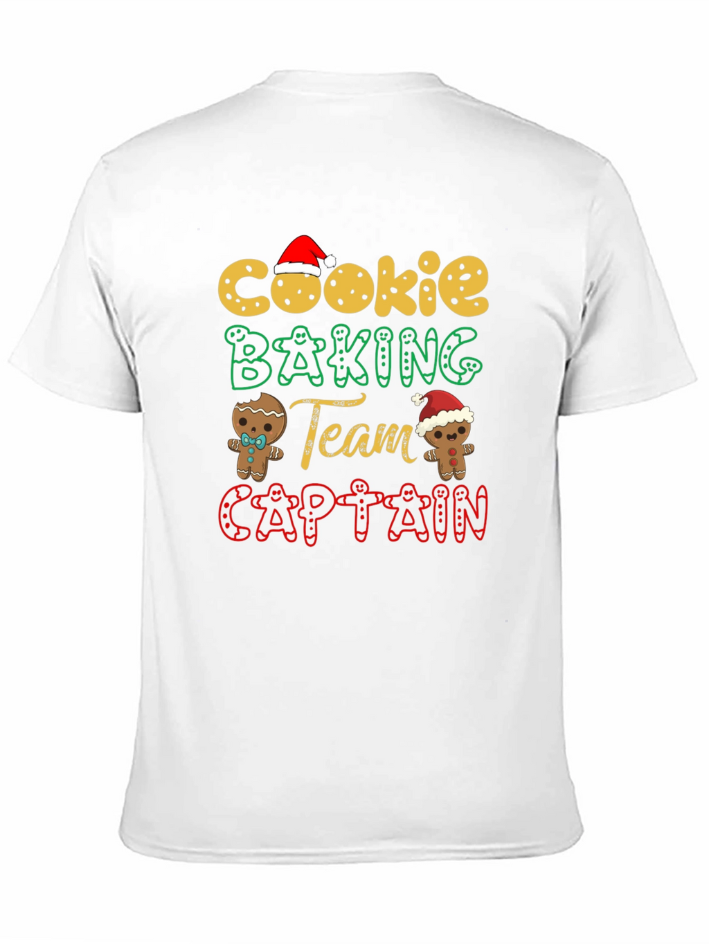 Cookie Baking Team Captain Christmas T-Shirt