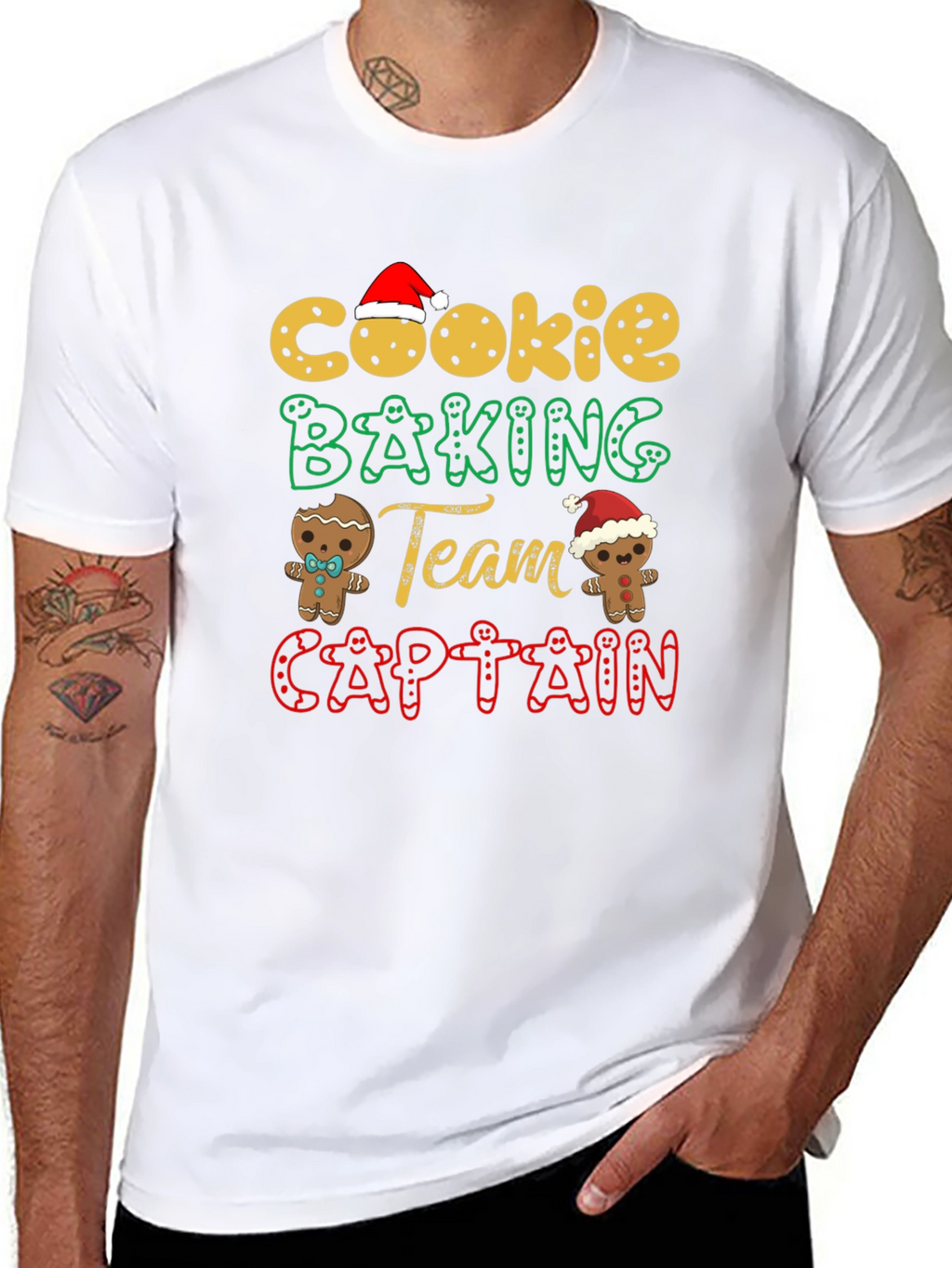 Cookie Baking Team Captain Christmas T-Shirt