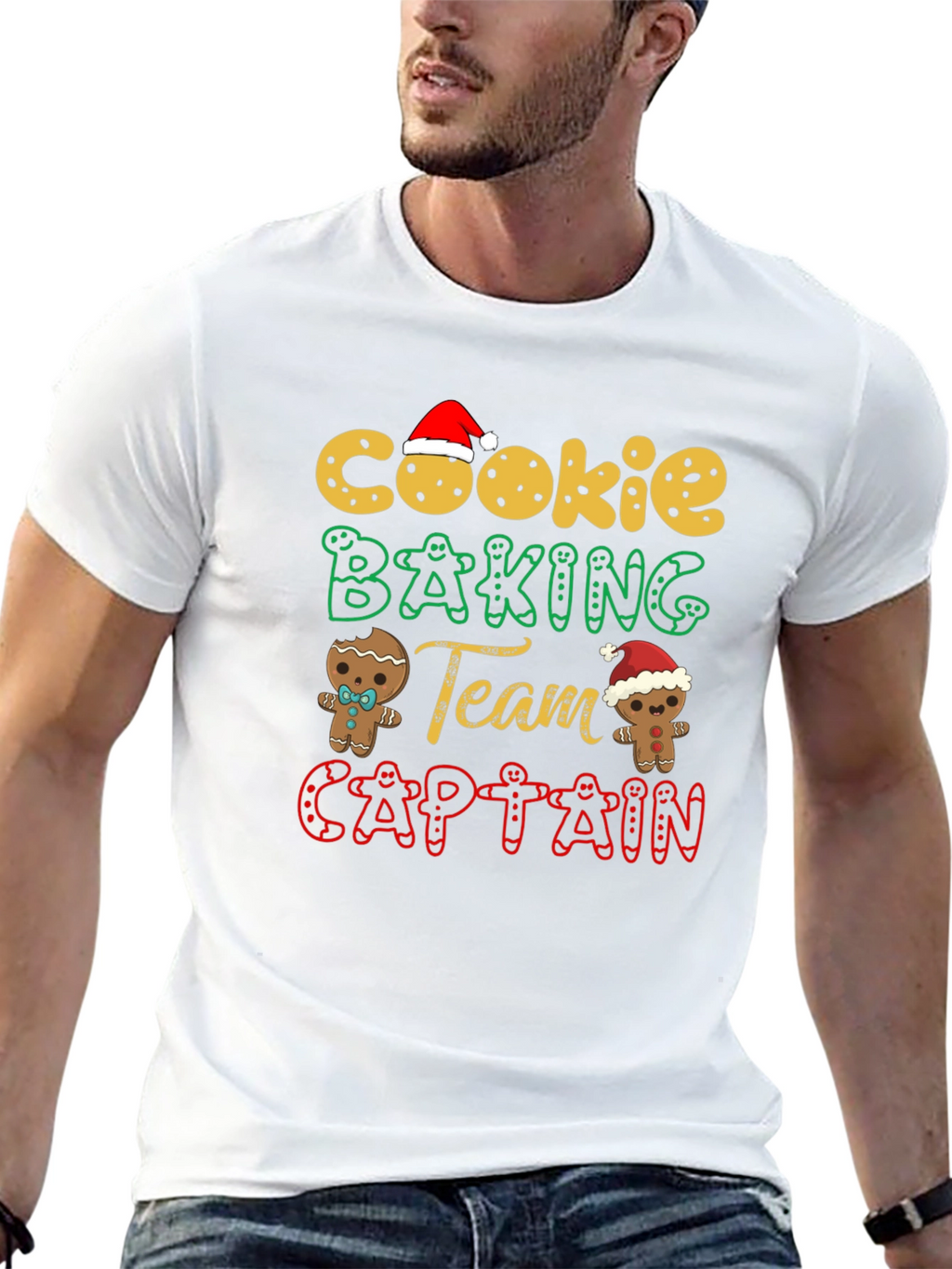 Cookie Baking Team Captain Christmas T-Shirt