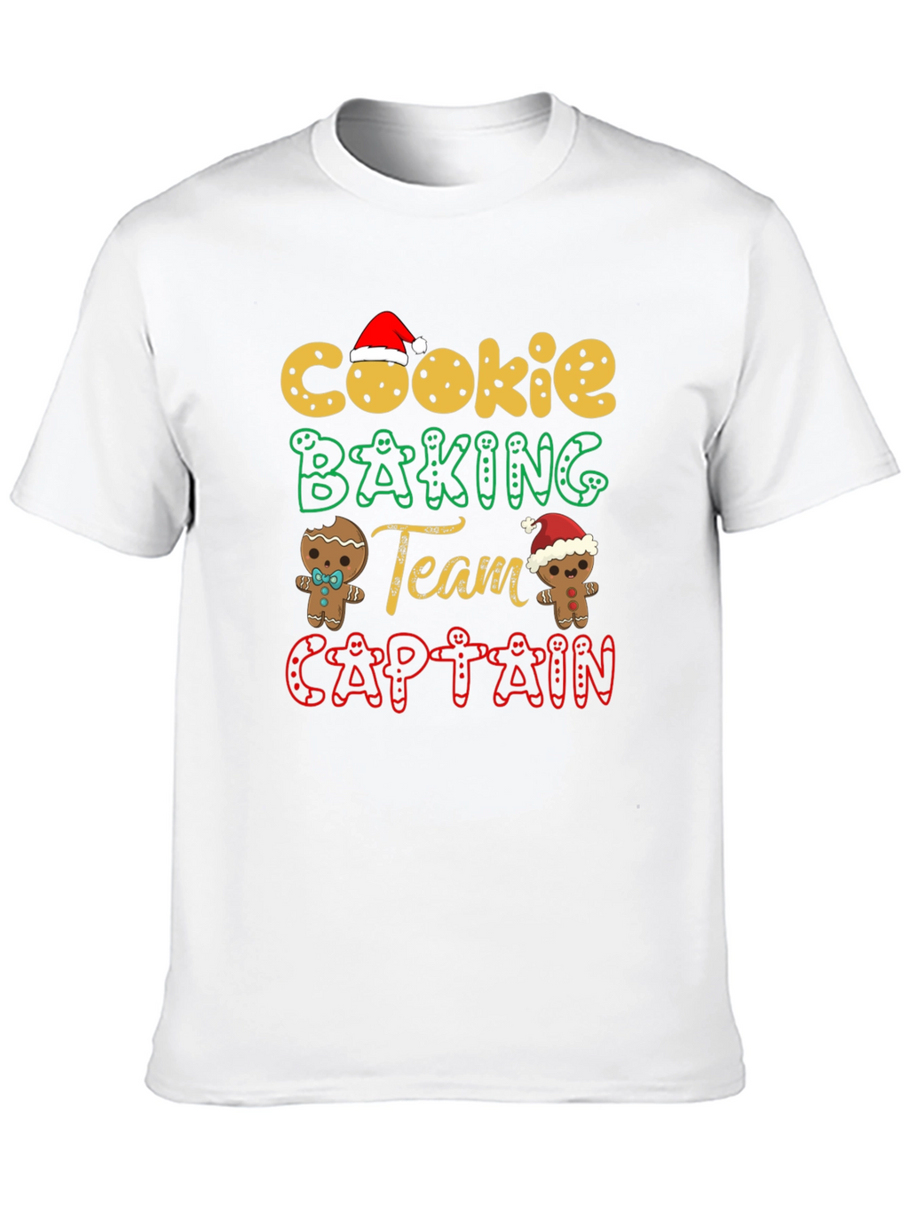 Cookie Baking Team Captain Christmas T-Shirt