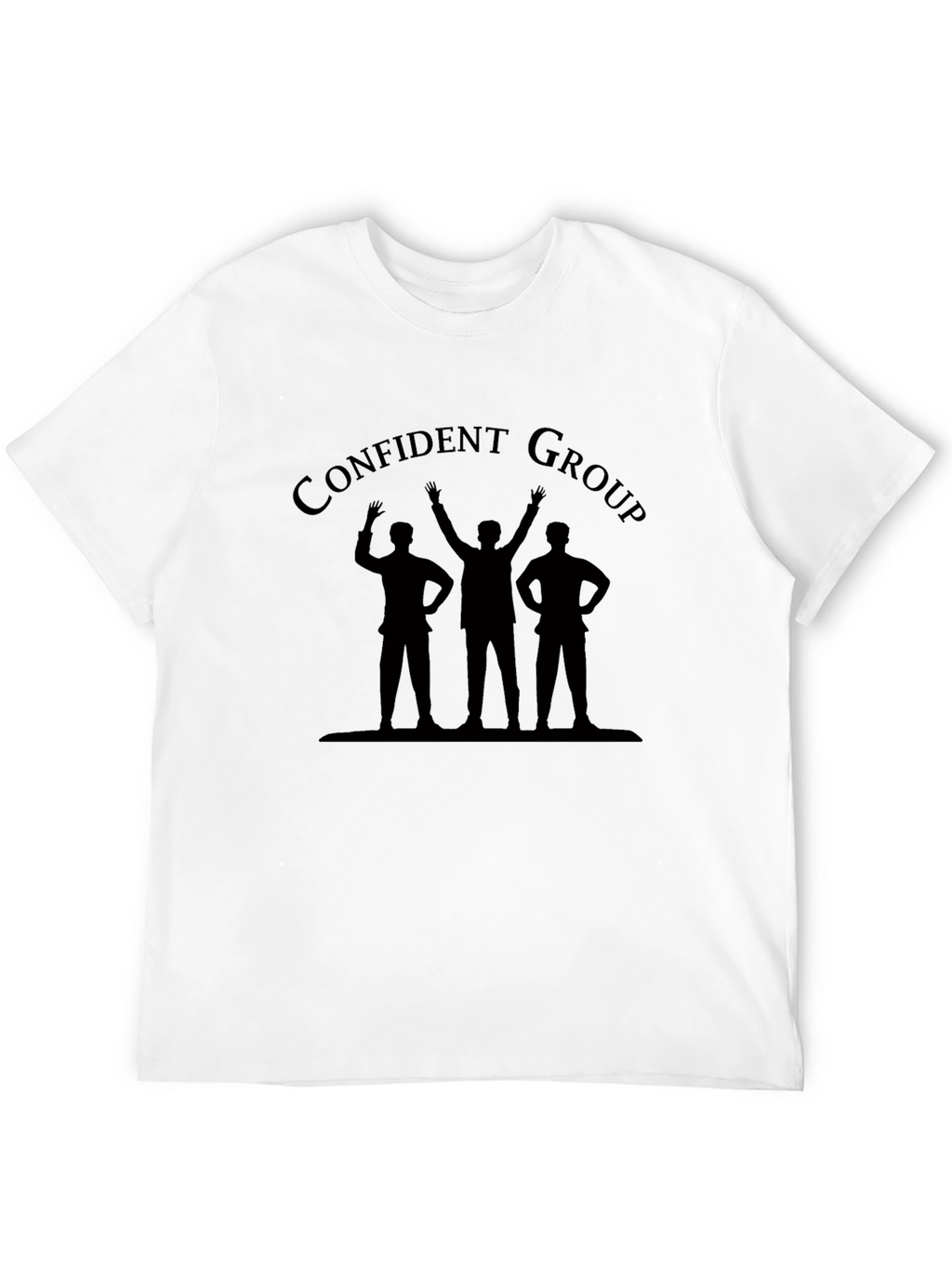 Confident Group T-Shirt - Black