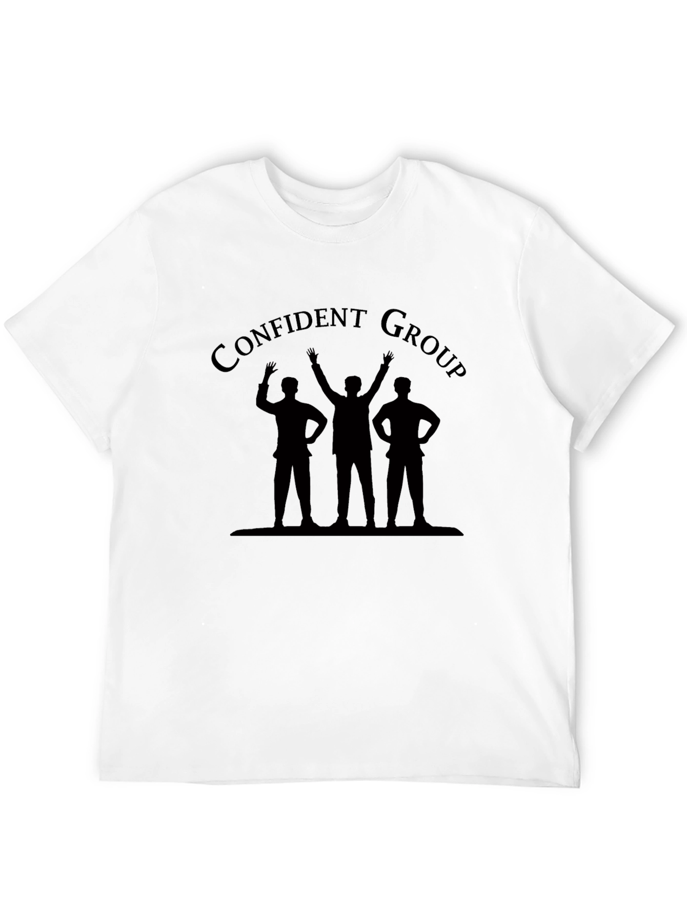 Confident Group T-Shirt - Black