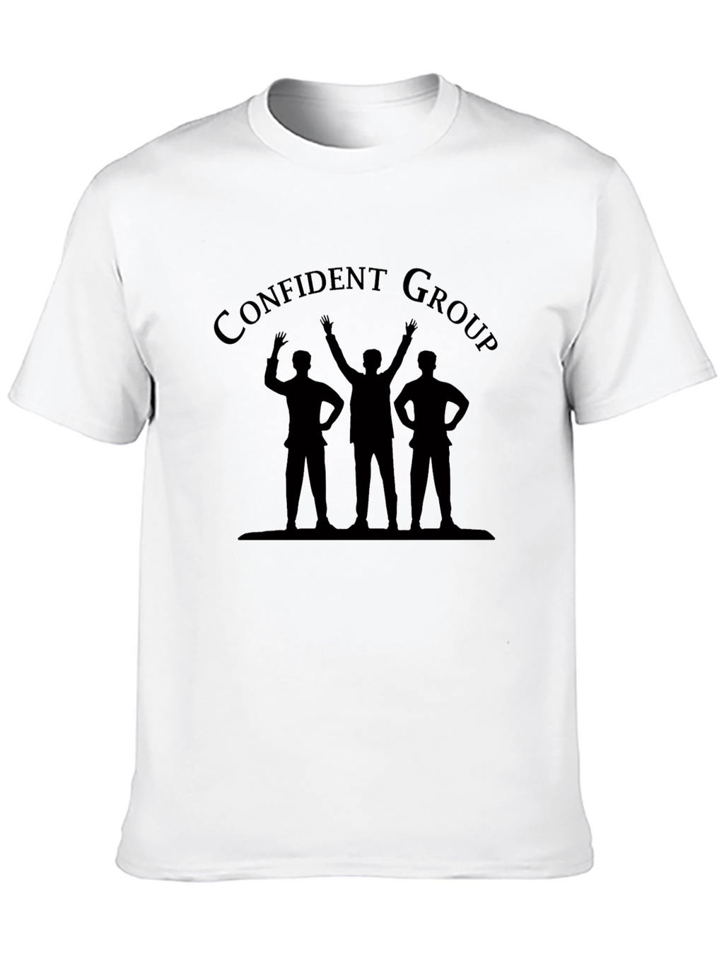 Confident Group T-Shirt - Black