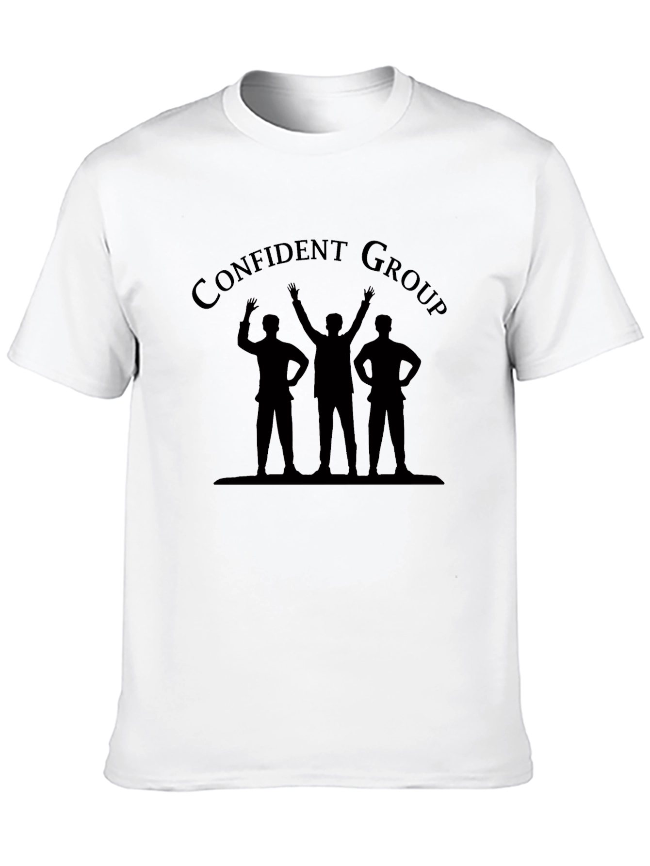 Confident Group T-Shirt - Black