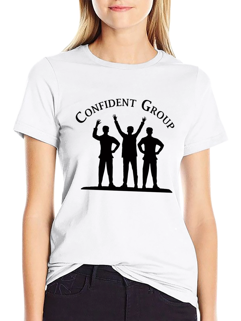Confident Group T-Shirt - Black