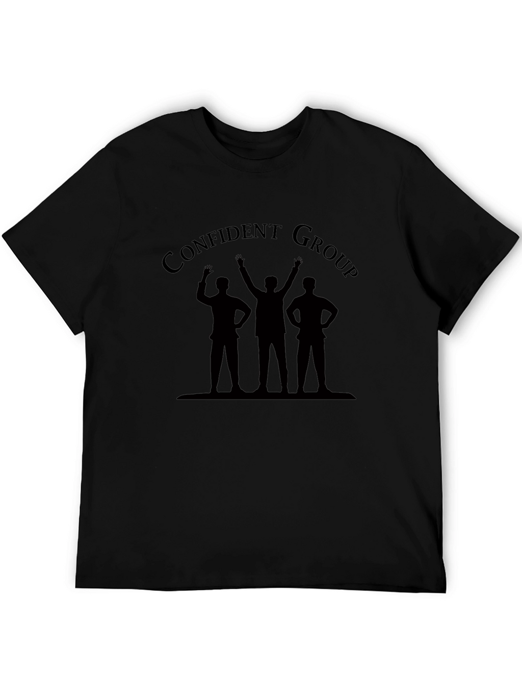 Confident Group T-Shirt - Black