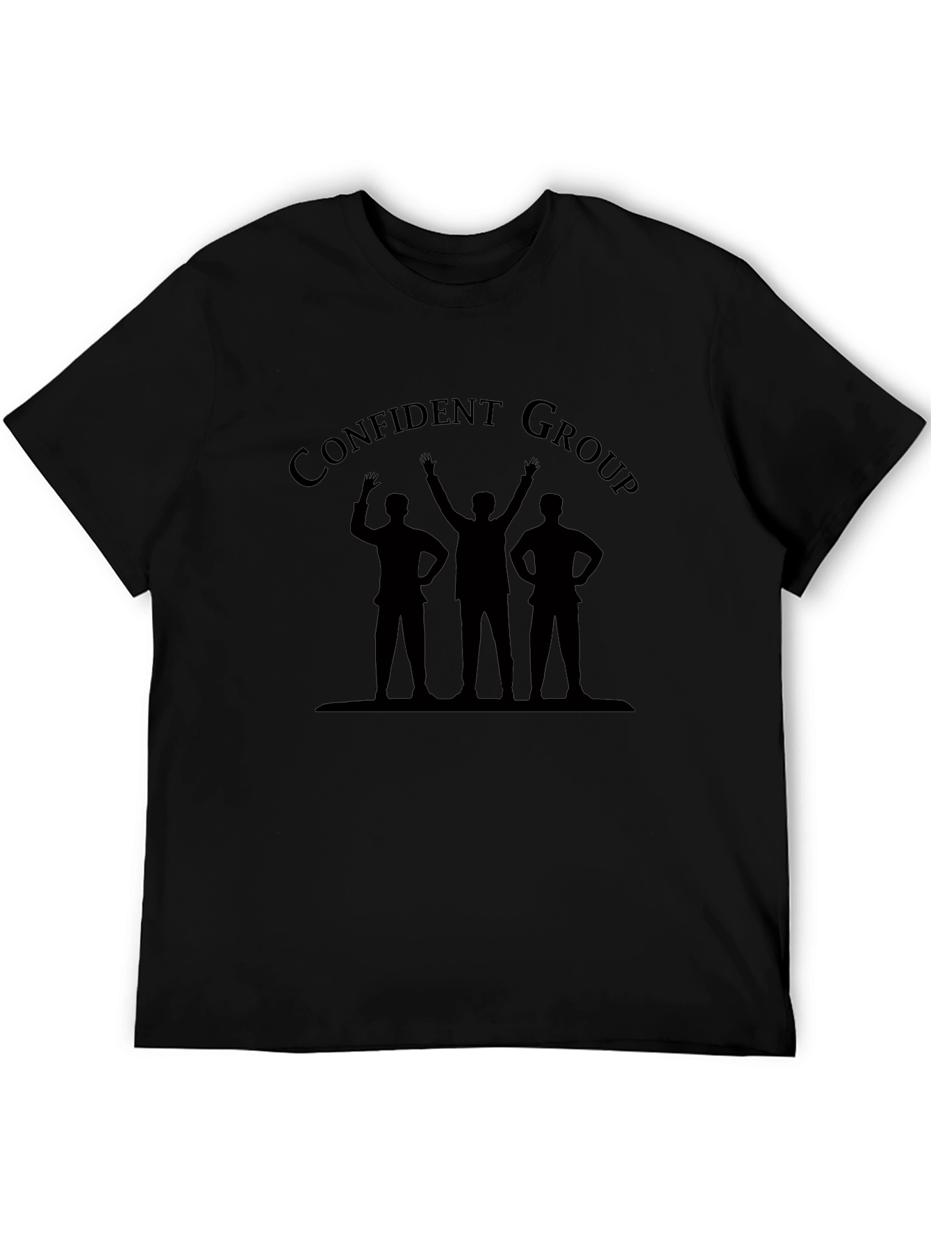 Confident Group T-Shirt - Black