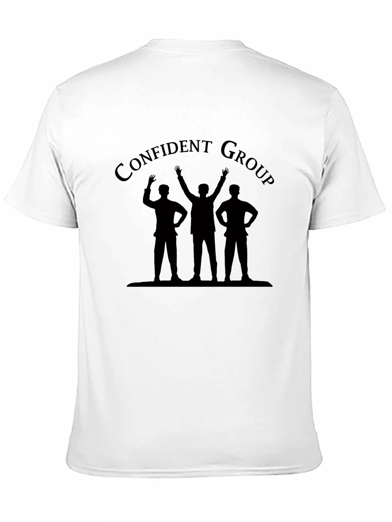 Confident Group T-Shirt - Black