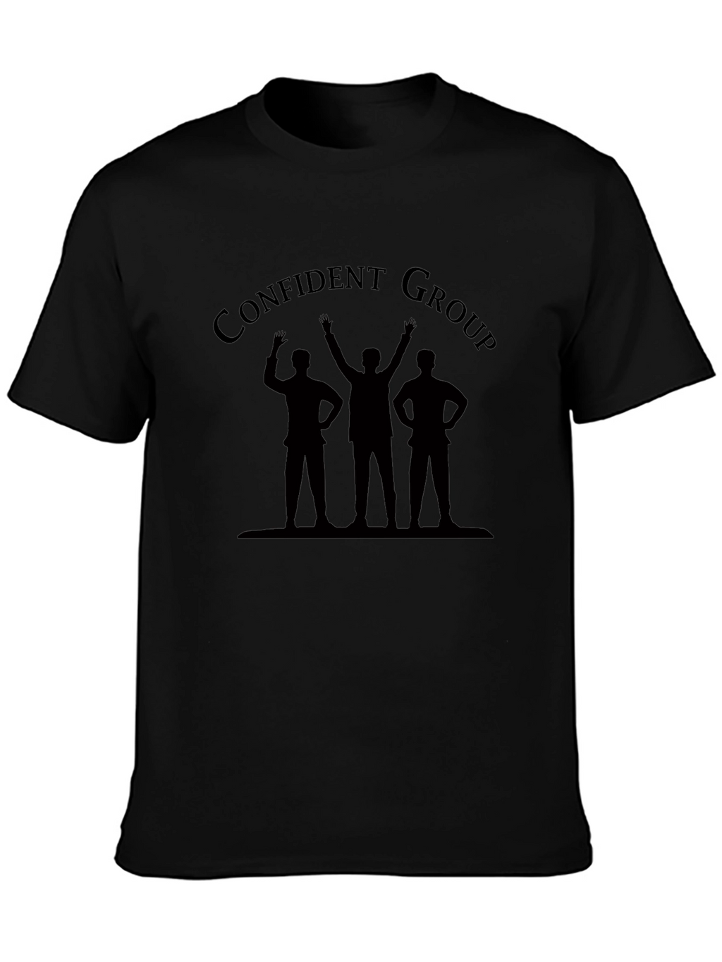 Confident Group T-Shirt - Black