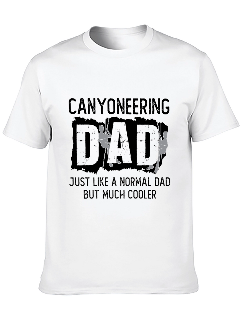 Canyoneering Dad T-Shirt - Cool Adventure Design