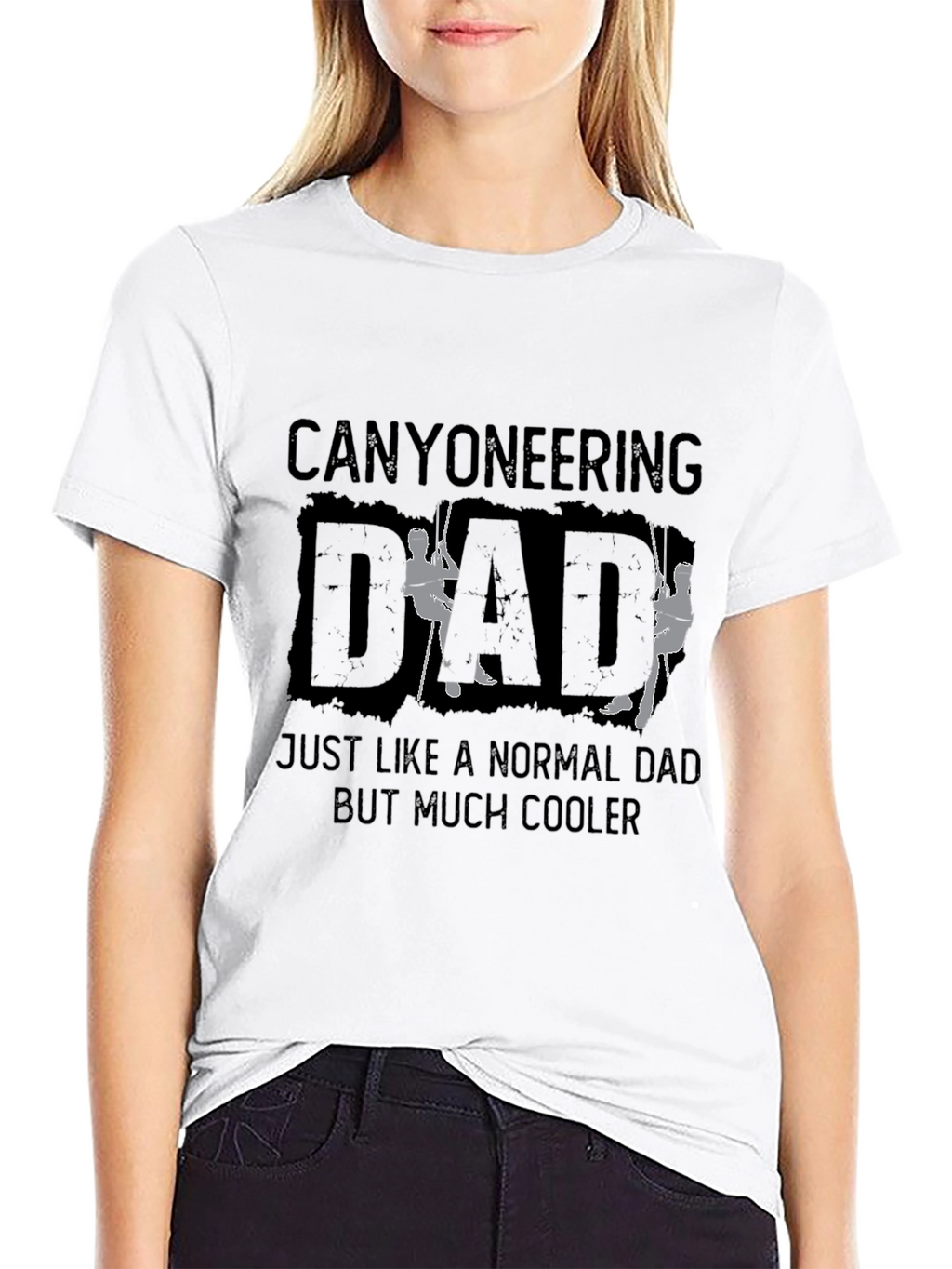 Canyoneering Dad T-Shirt - Cool Adventure Design
