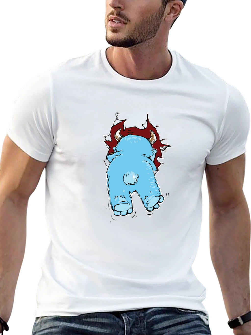Monster Peek-a-boo Graphic Tee