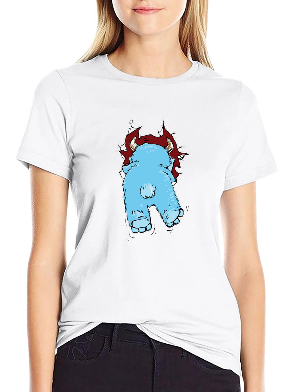 Monster Peek-a-boo Graphic Tee