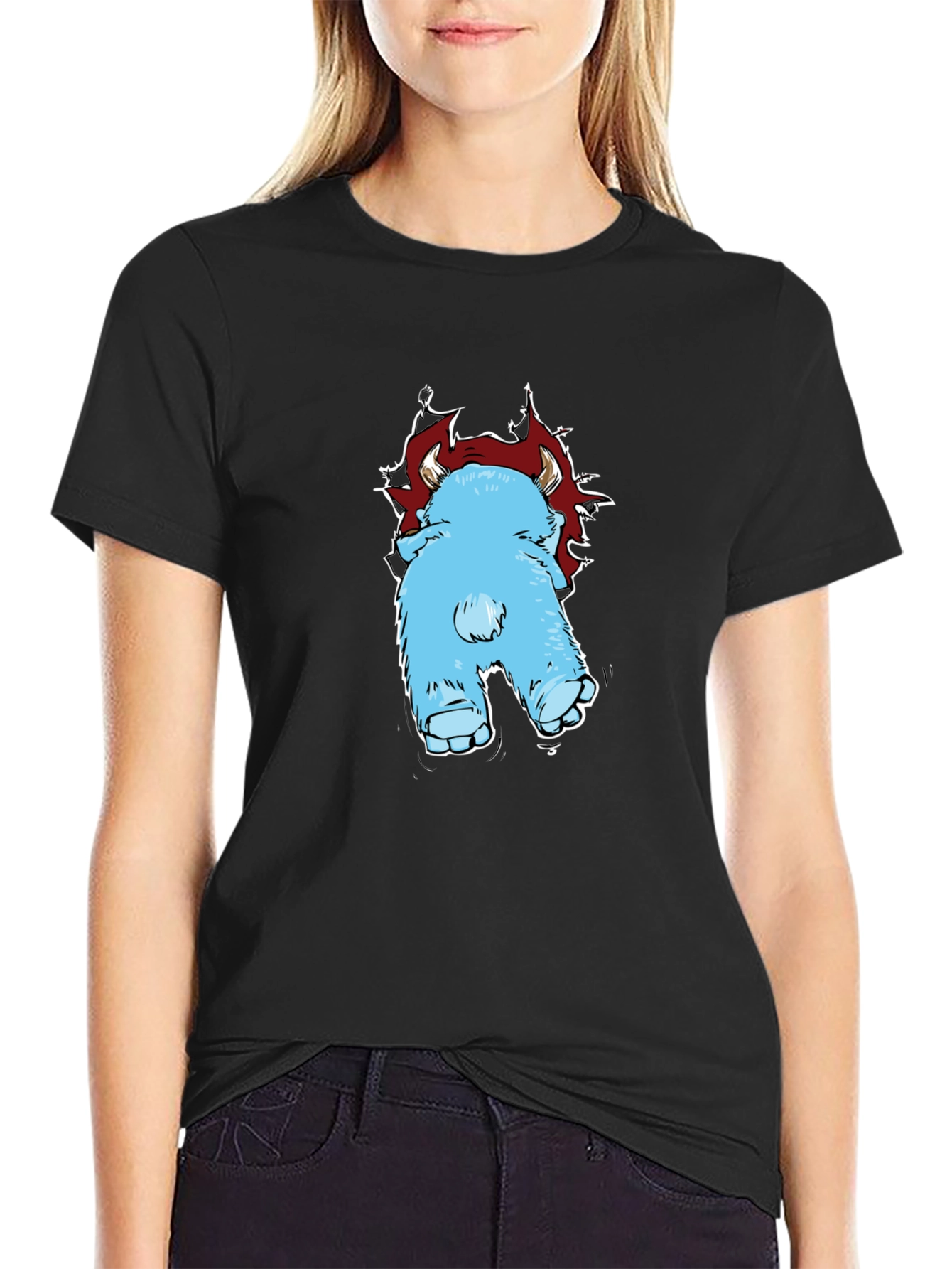 Monster Peek-a-boo Graphic Tee