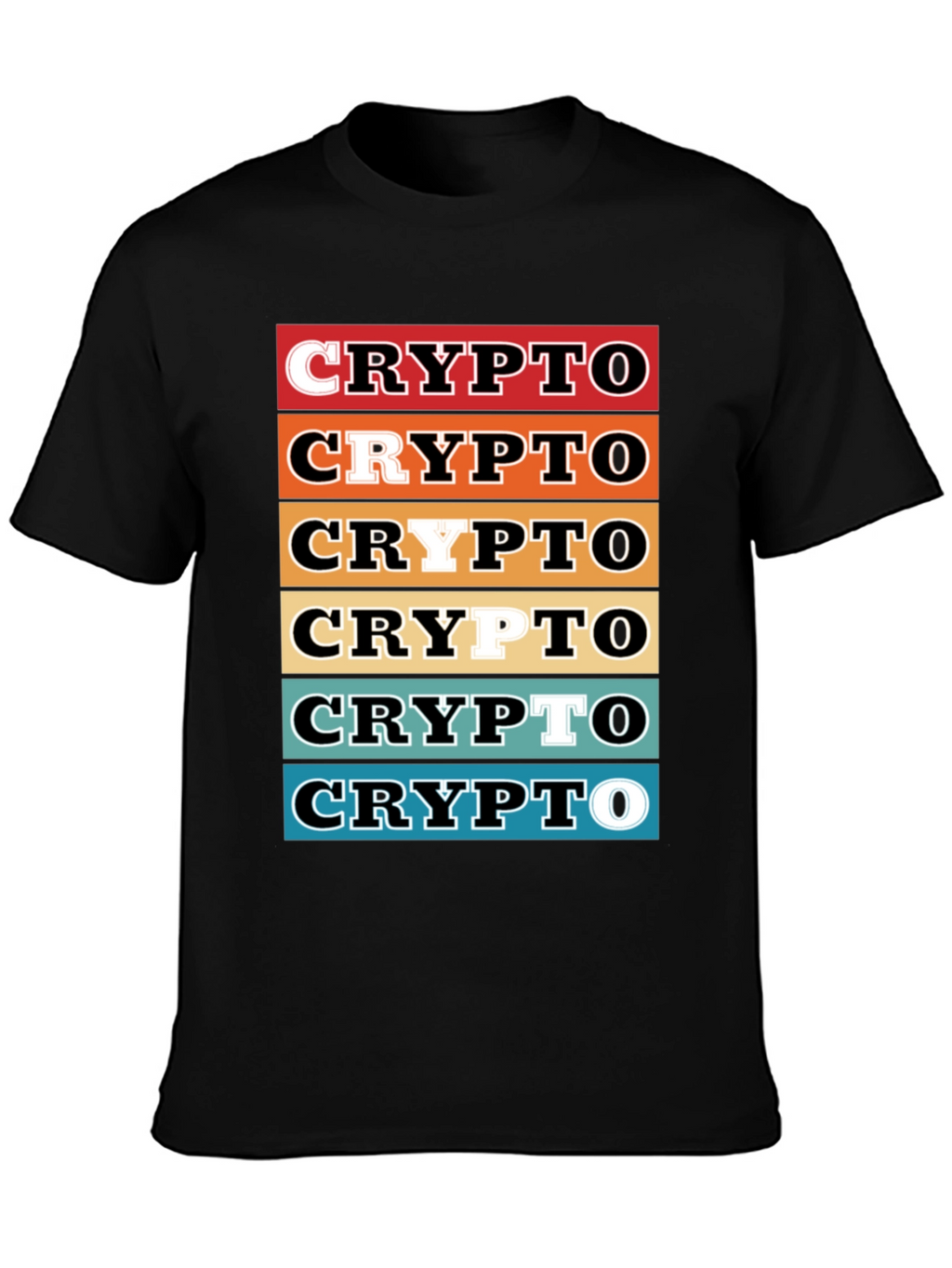 Crypto Graphic T-Shirt