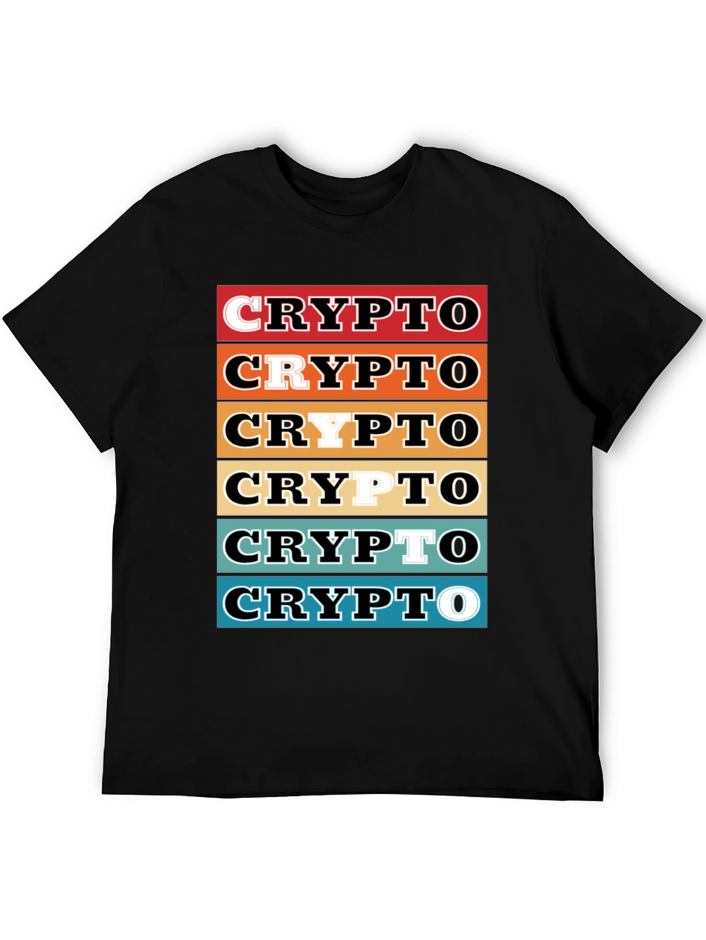 Crypto Graphic T-Shirt