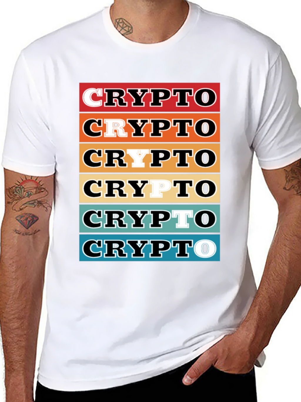 Crypto Graphic T-Shirt