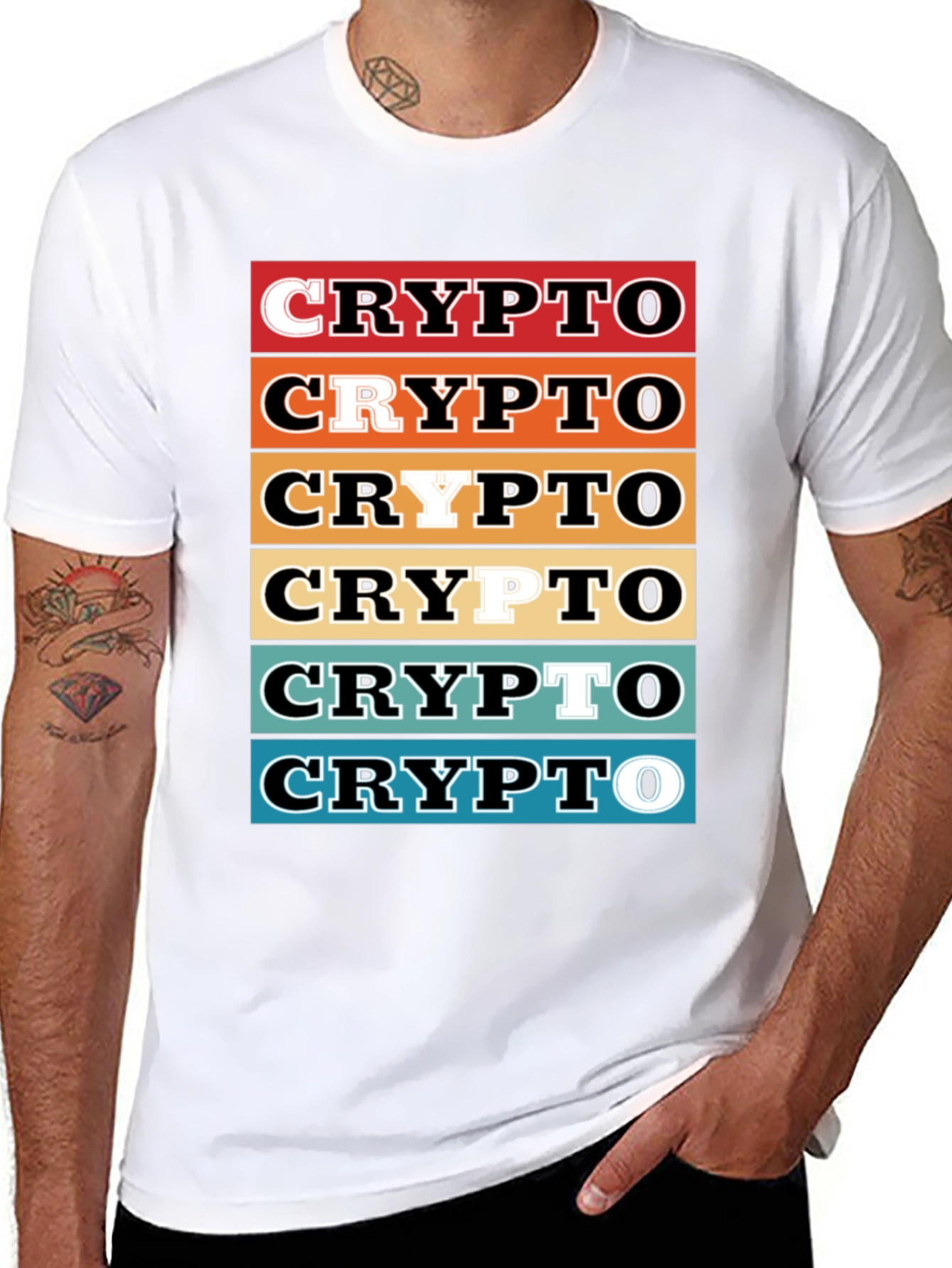 Crypto Graphic T-Shirt