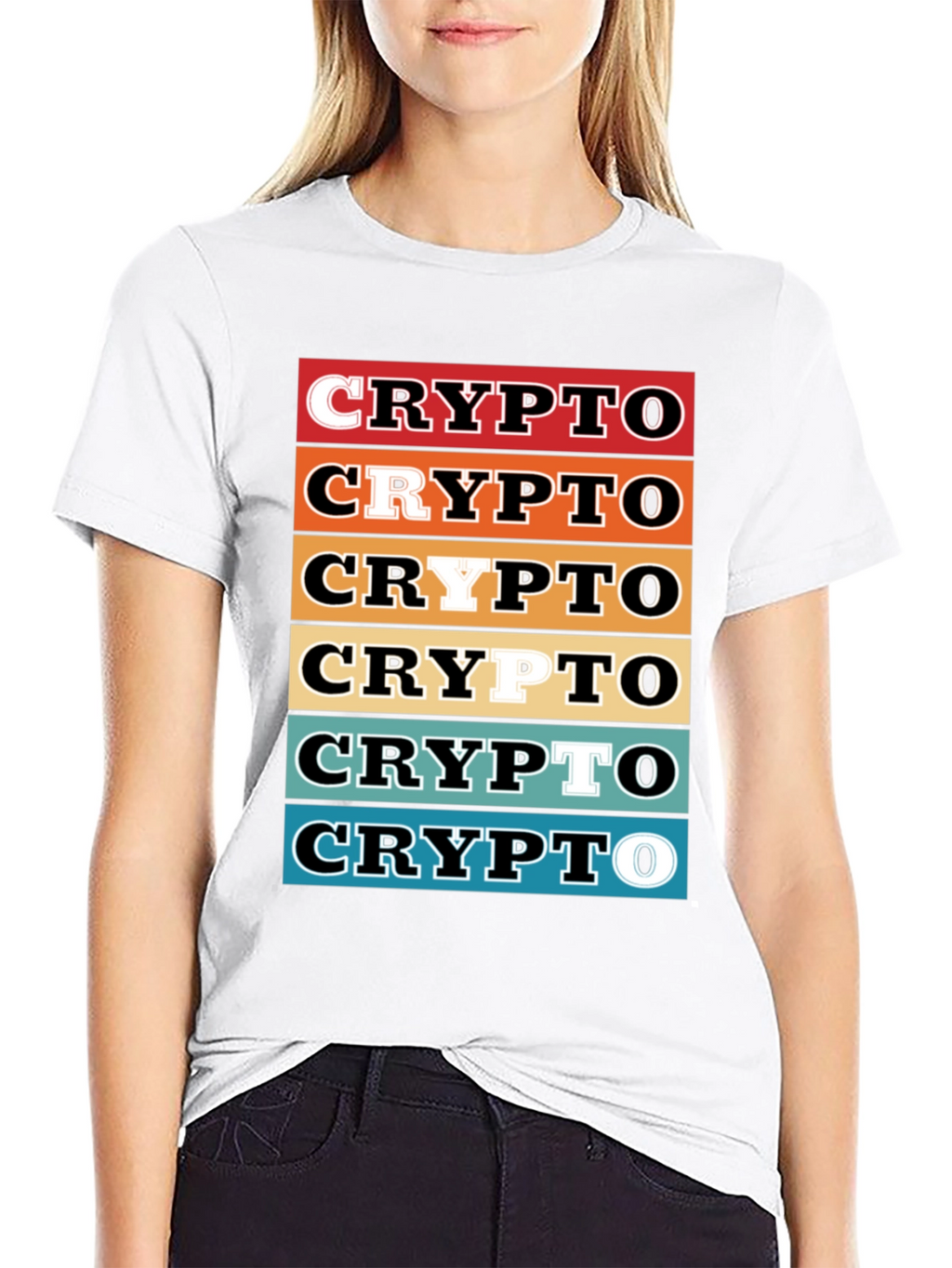 Crypto Graphic T-Shirt