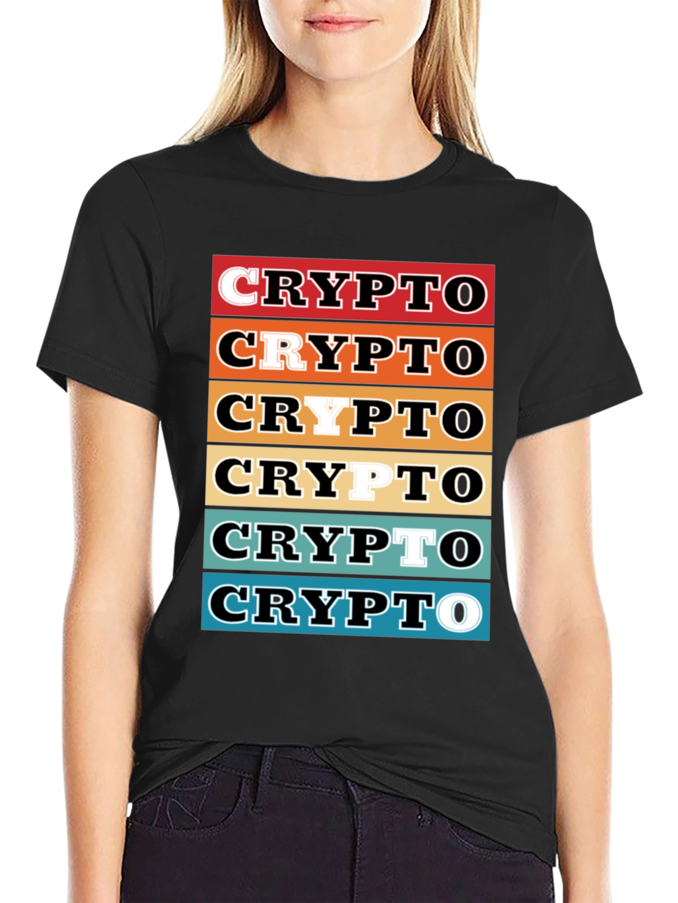 Crypto Graphic T-Shirt