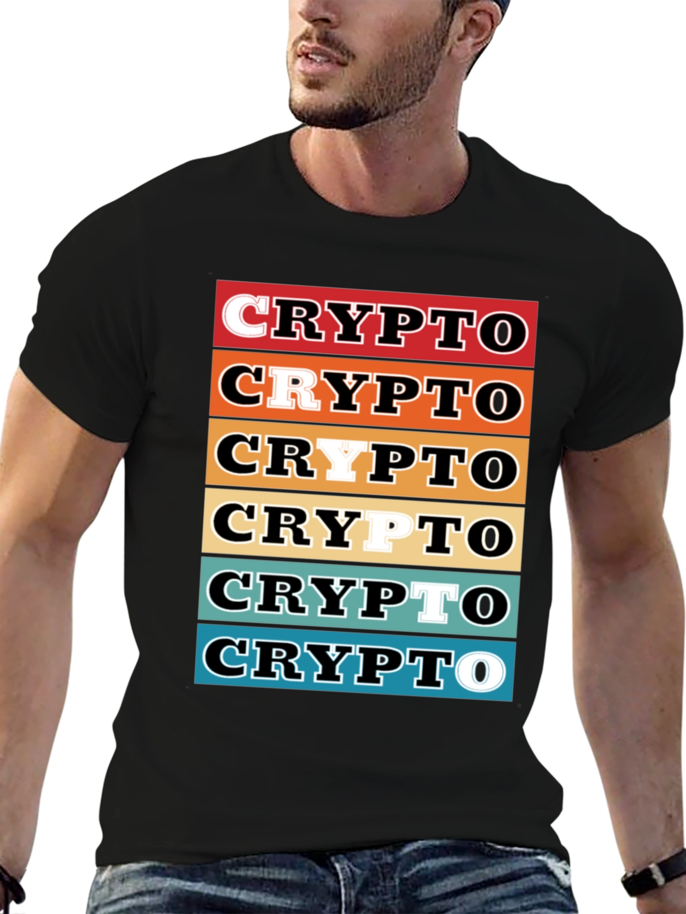 Crypto Graphic T-Shirt