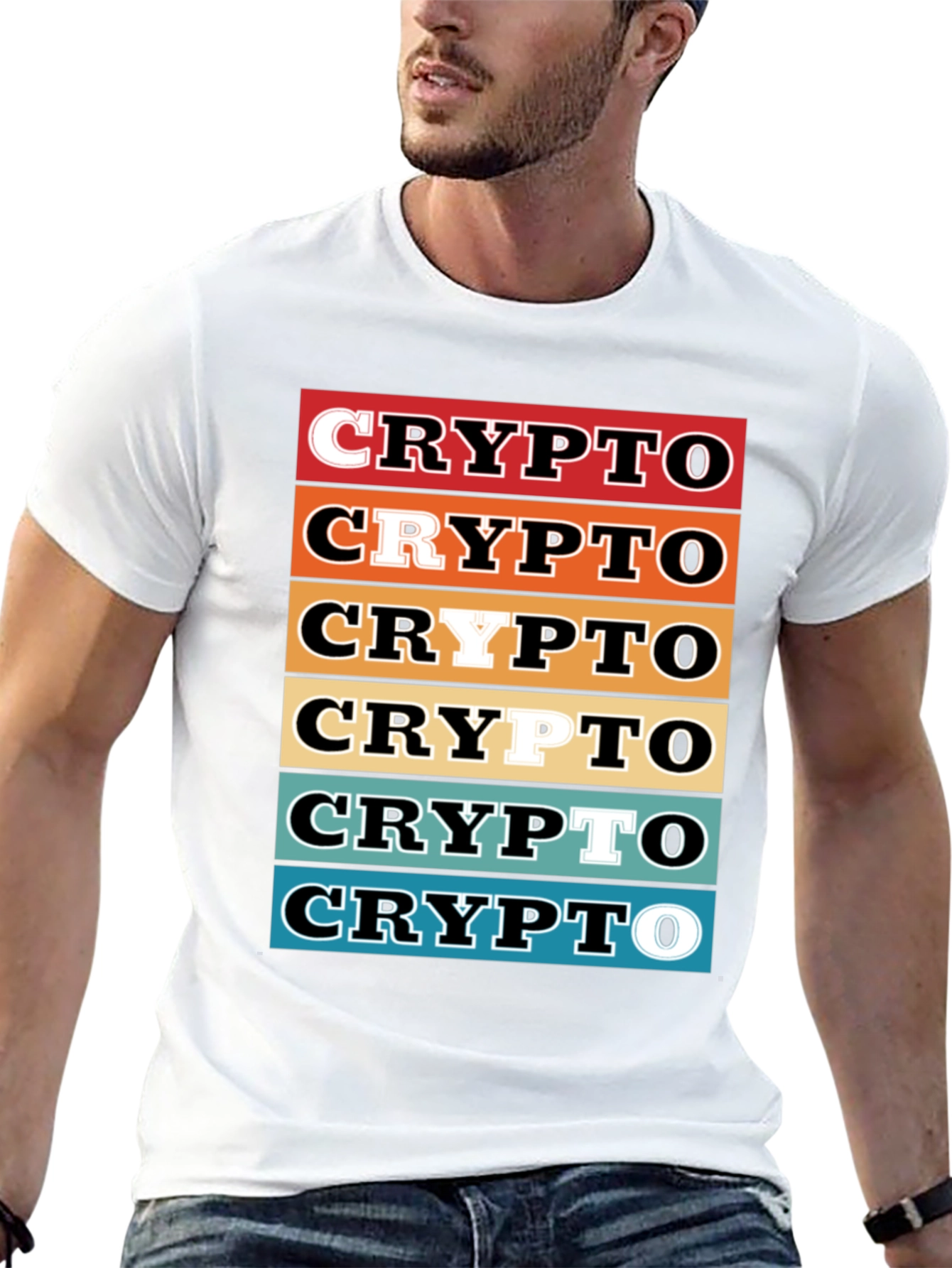 Crypto Graphic T-Shirt