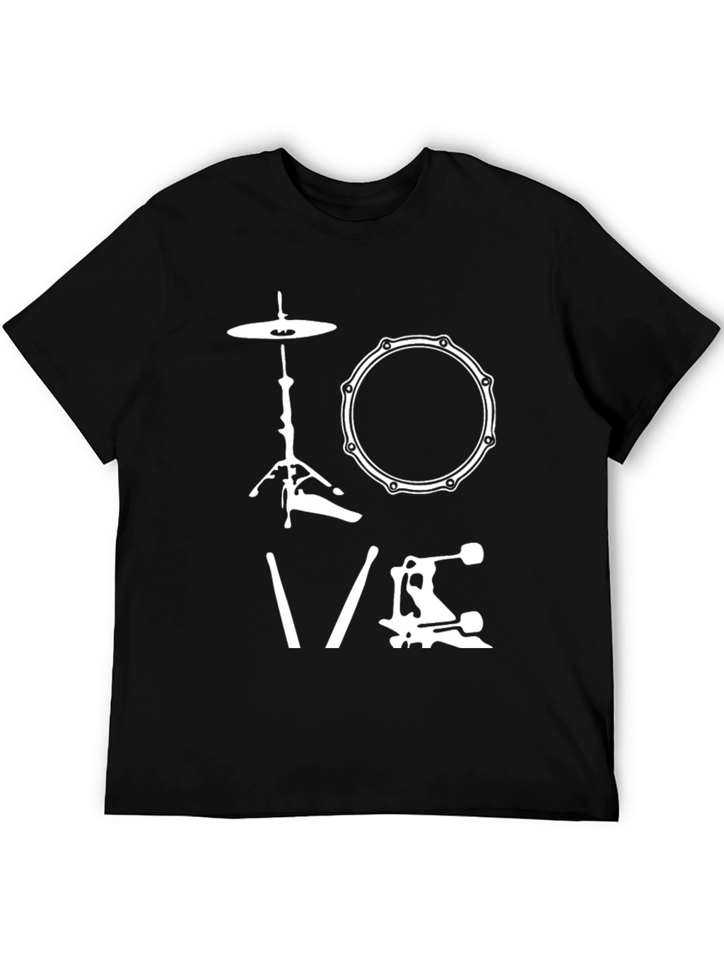 Drummer Love T-Shirt - Music Lover Tee