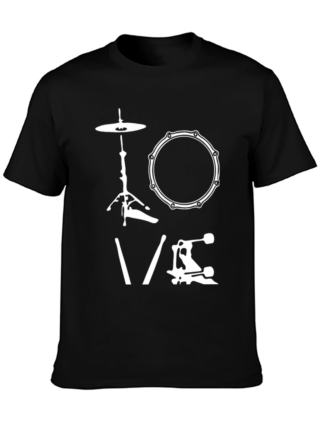 Drummer Love T-Shirt - Music Lover Tee