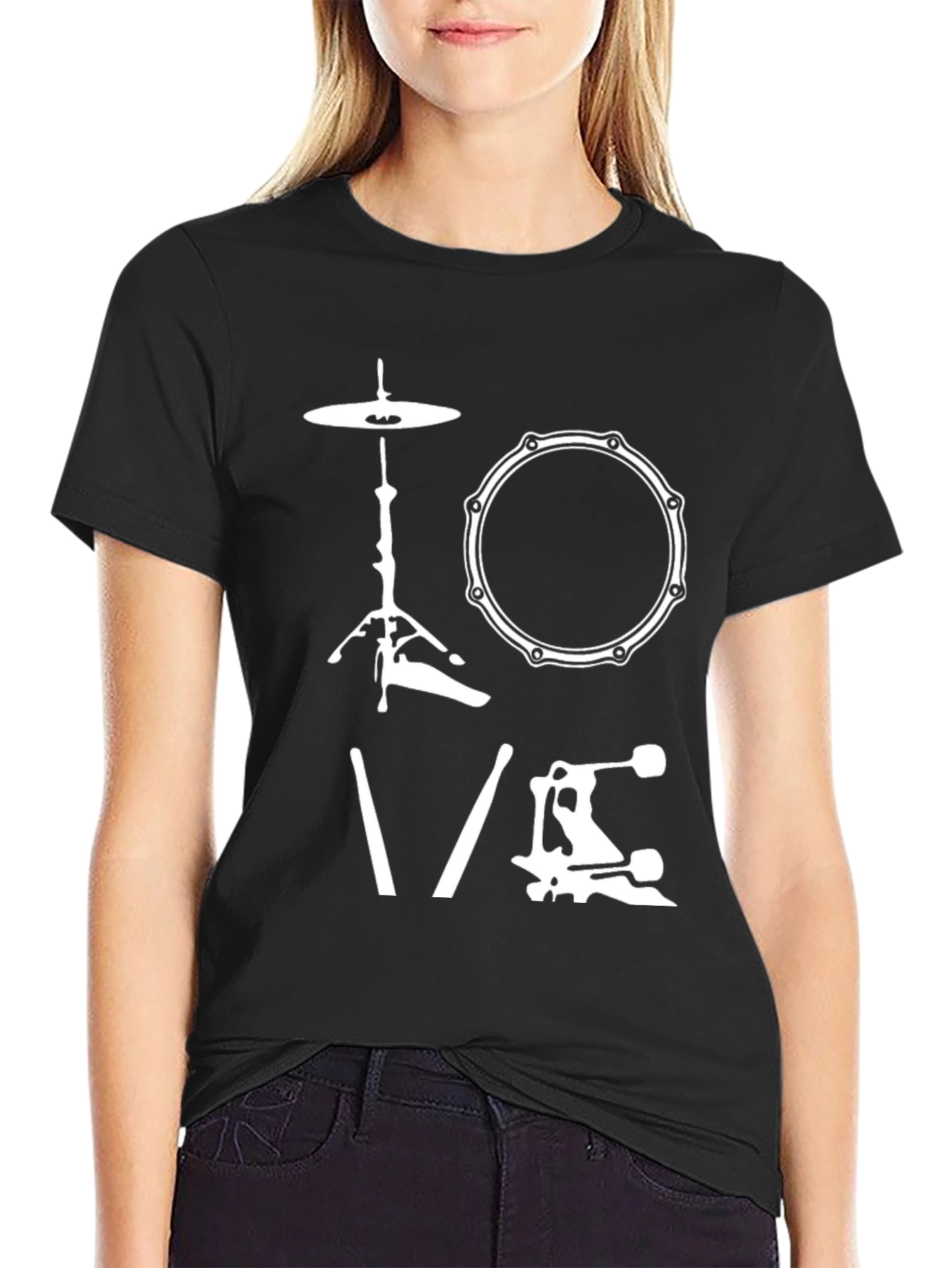 Drummer Love T-Shirt - Music Lover Tee