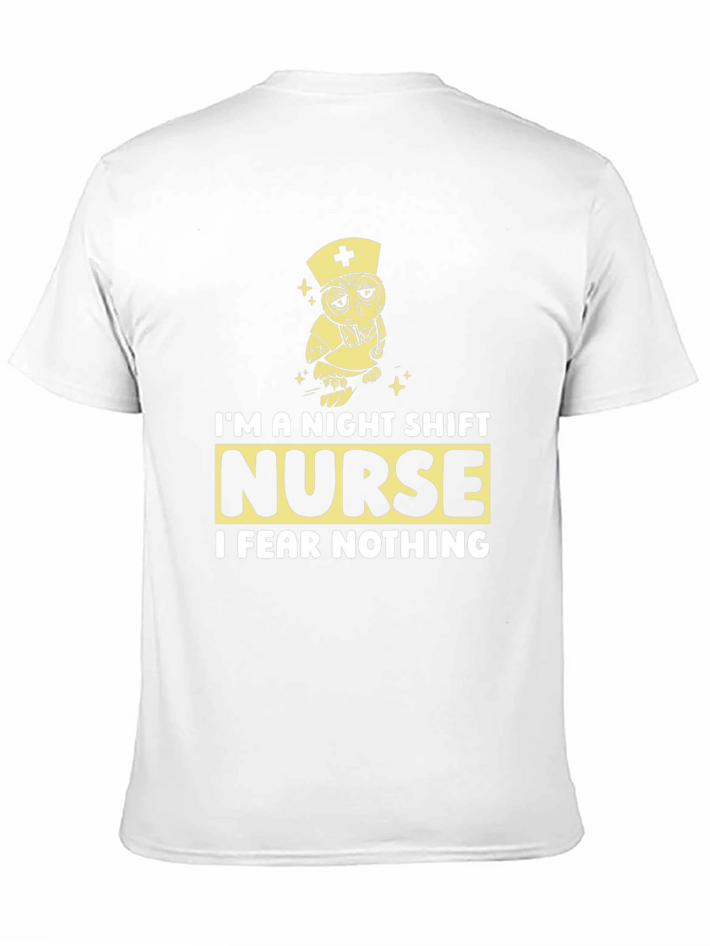Night Shift Nurse Owl Graphic Tee
