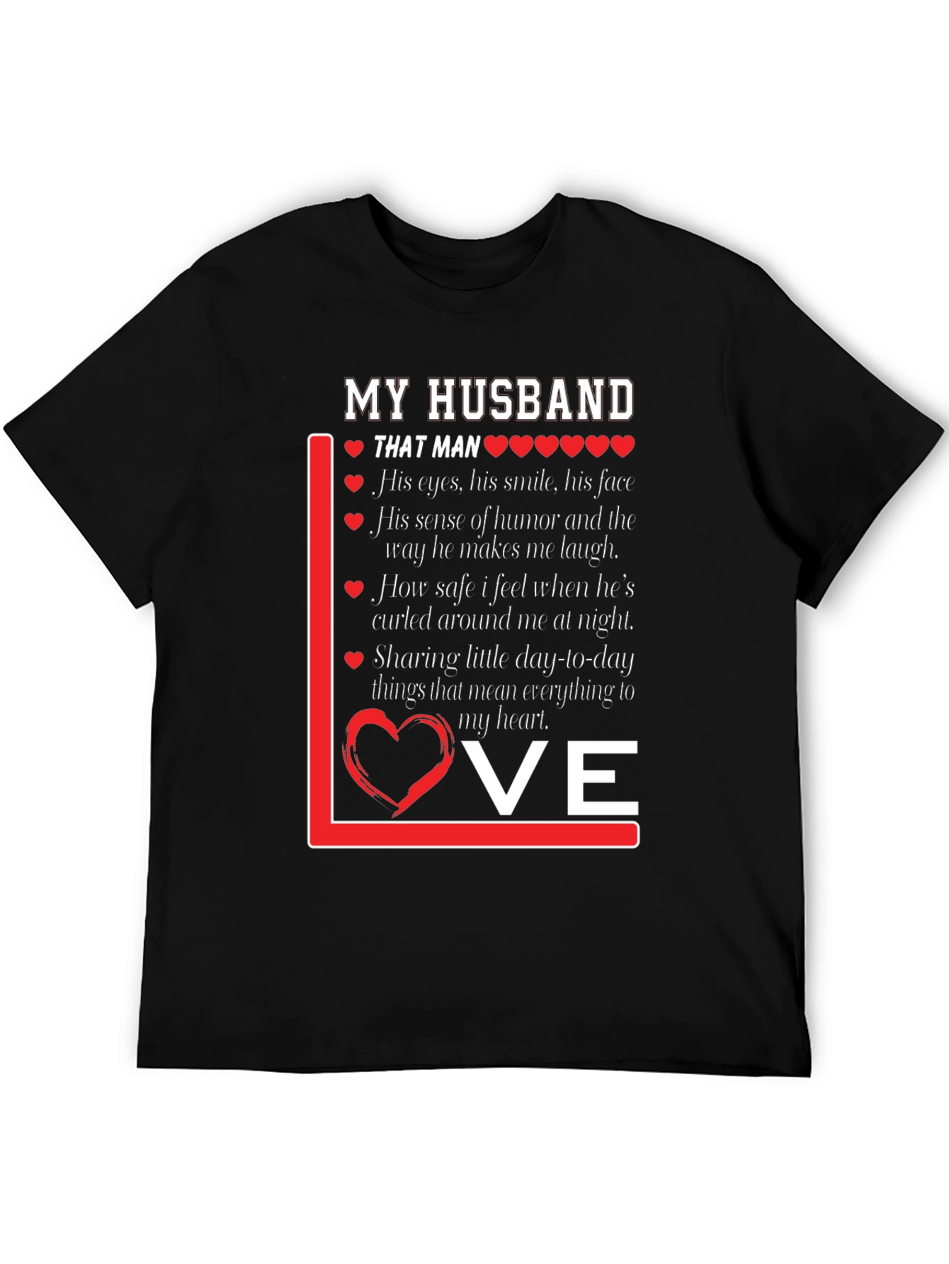 My Husband Love T-Shirt