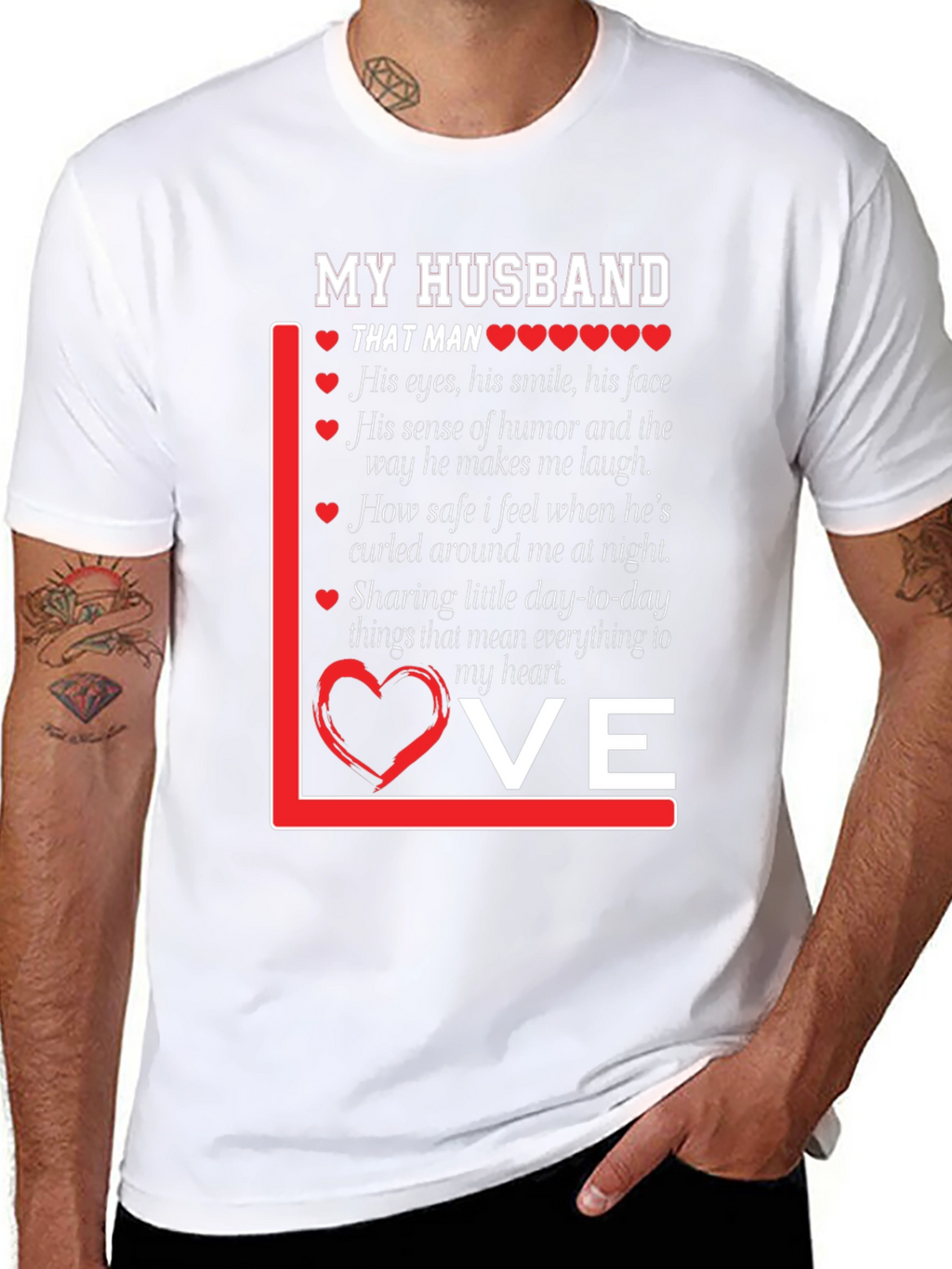 My Husband Love T-Shirt