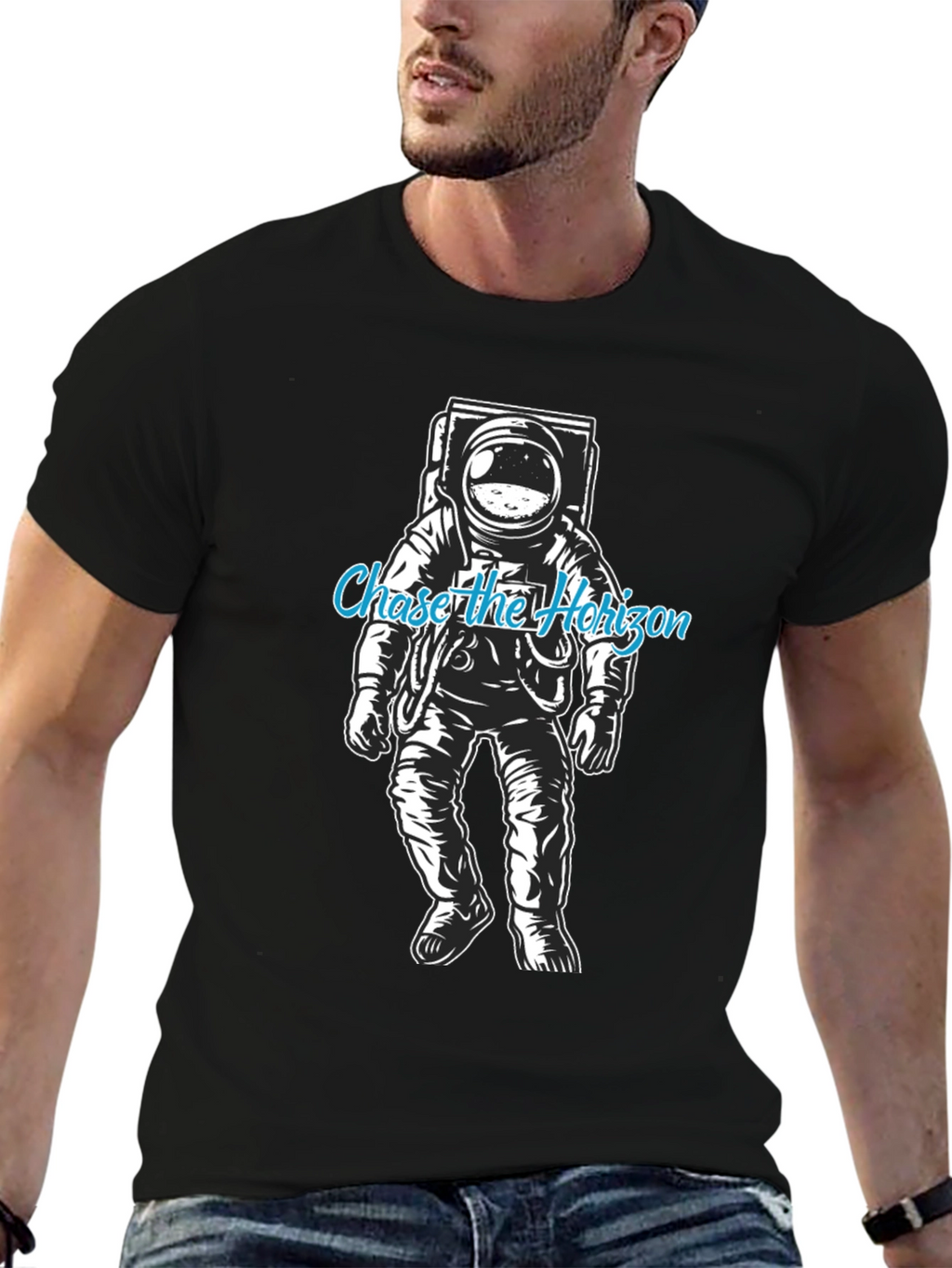 Chase the Horizon Astronaut Graphic Tee