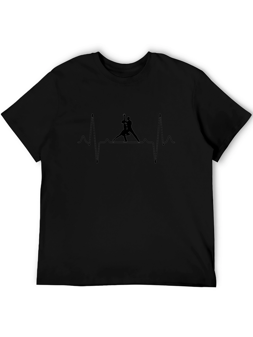 Dance Rhythm T-Shirt - Black Graphic Tee