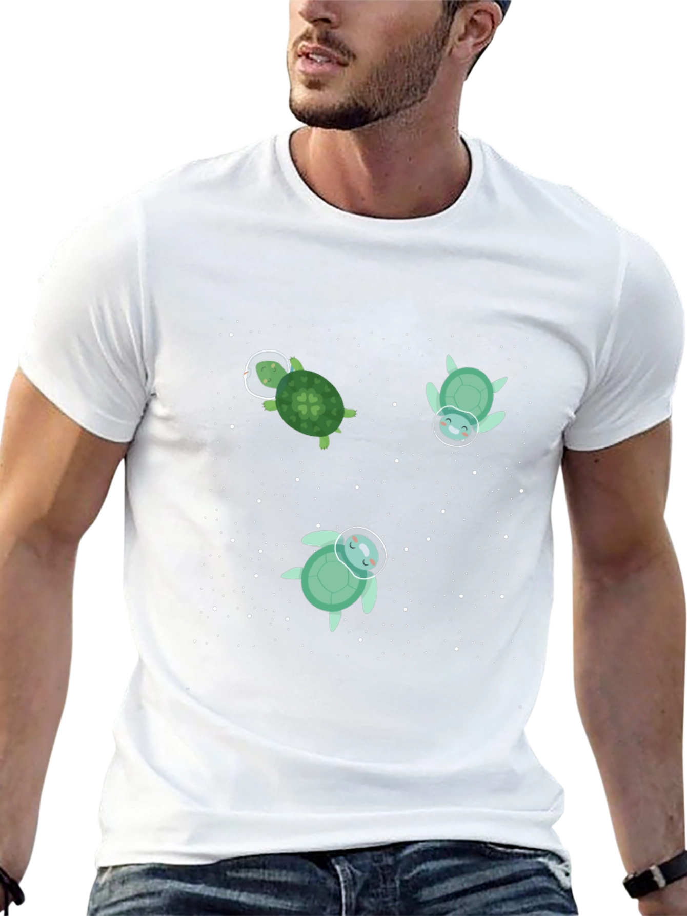 Space Turtle T-Shirt - Galactic Reptiles