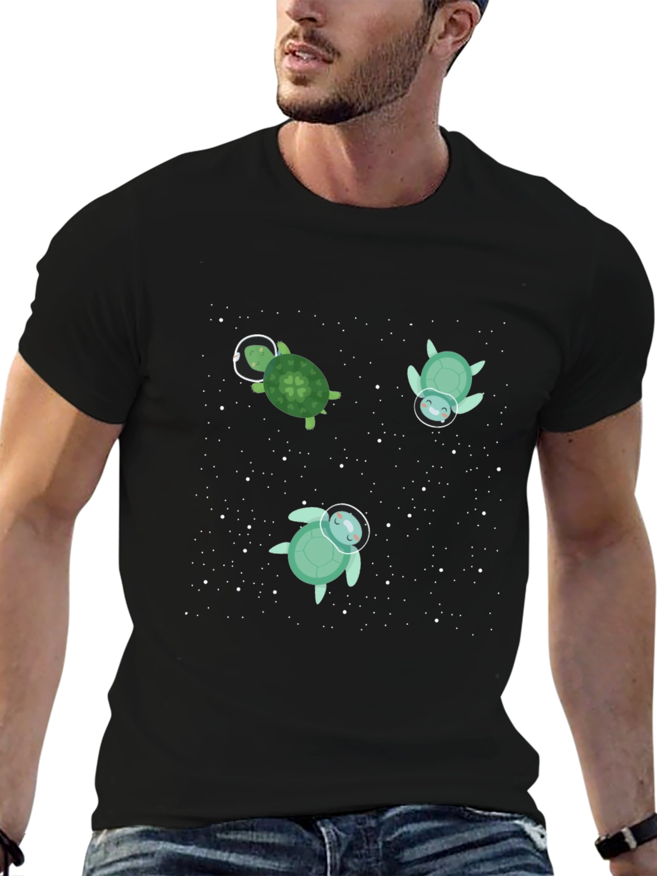 Space Turtle T-Shirt - Galactic Reptiles