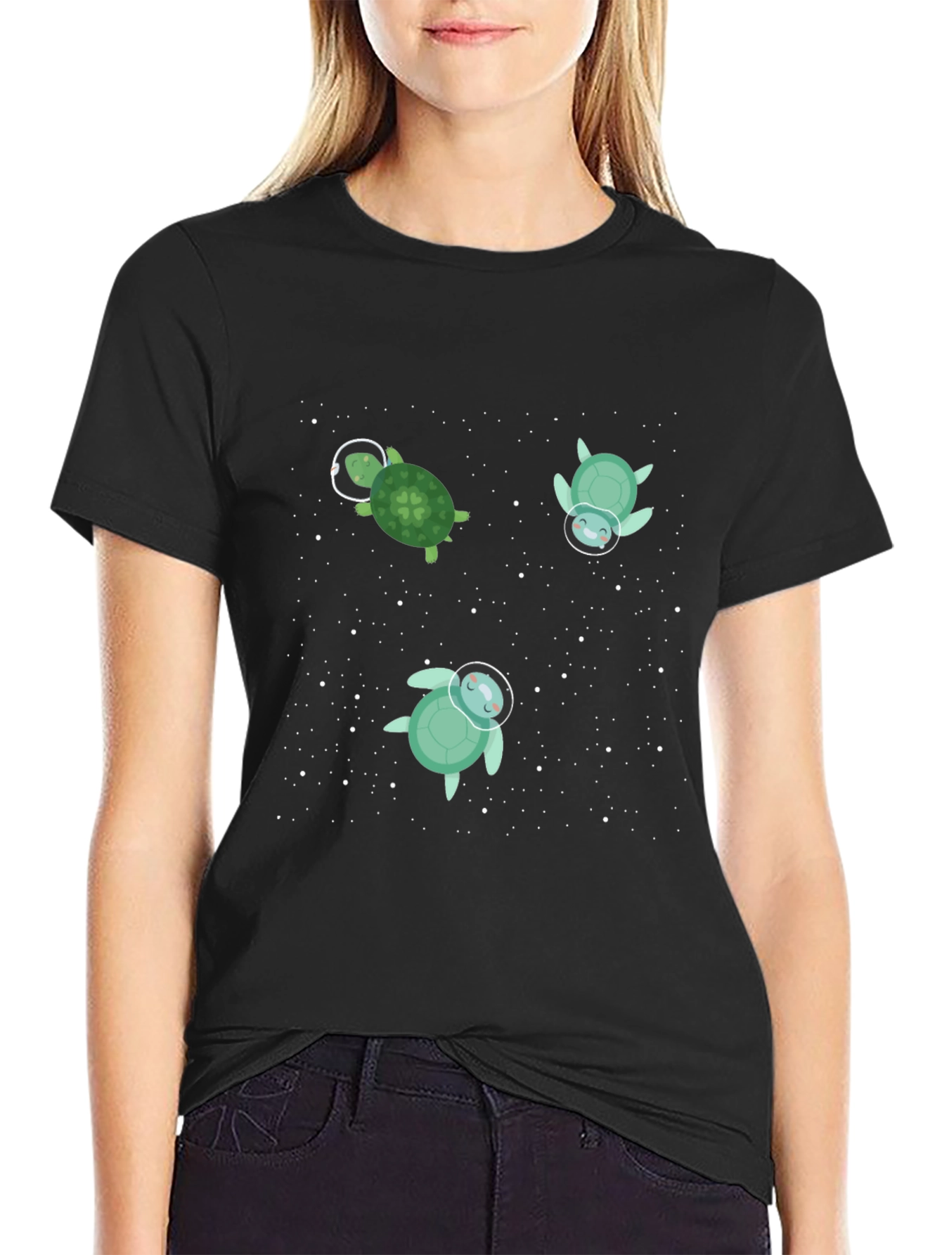 Space Turtle T-Shirt - Galactic Reptiles