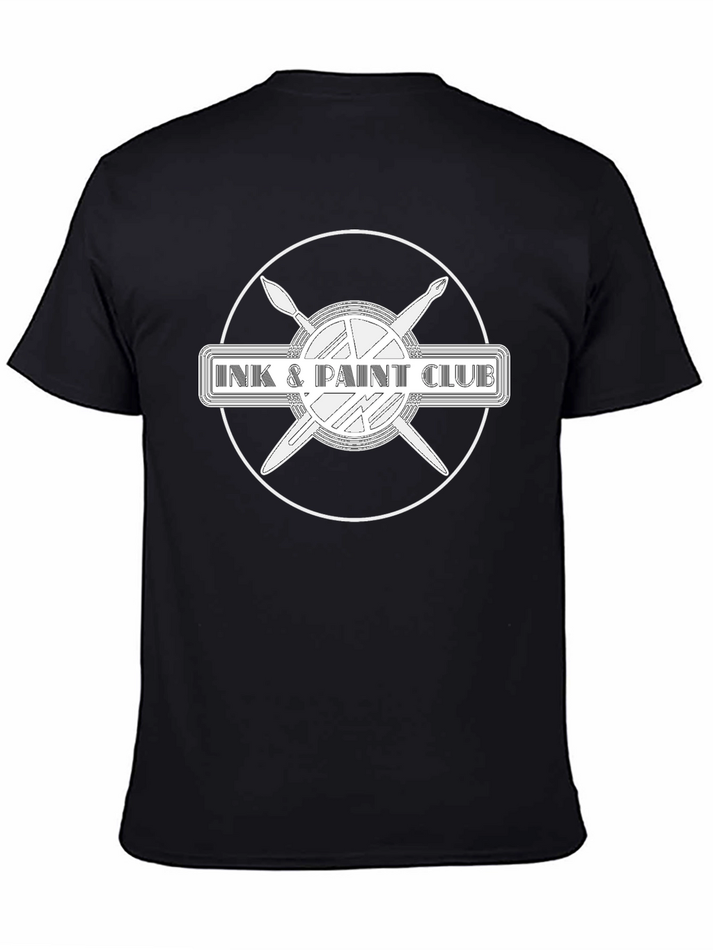 Ink & Paint Club Graphic T-Shirt - Black