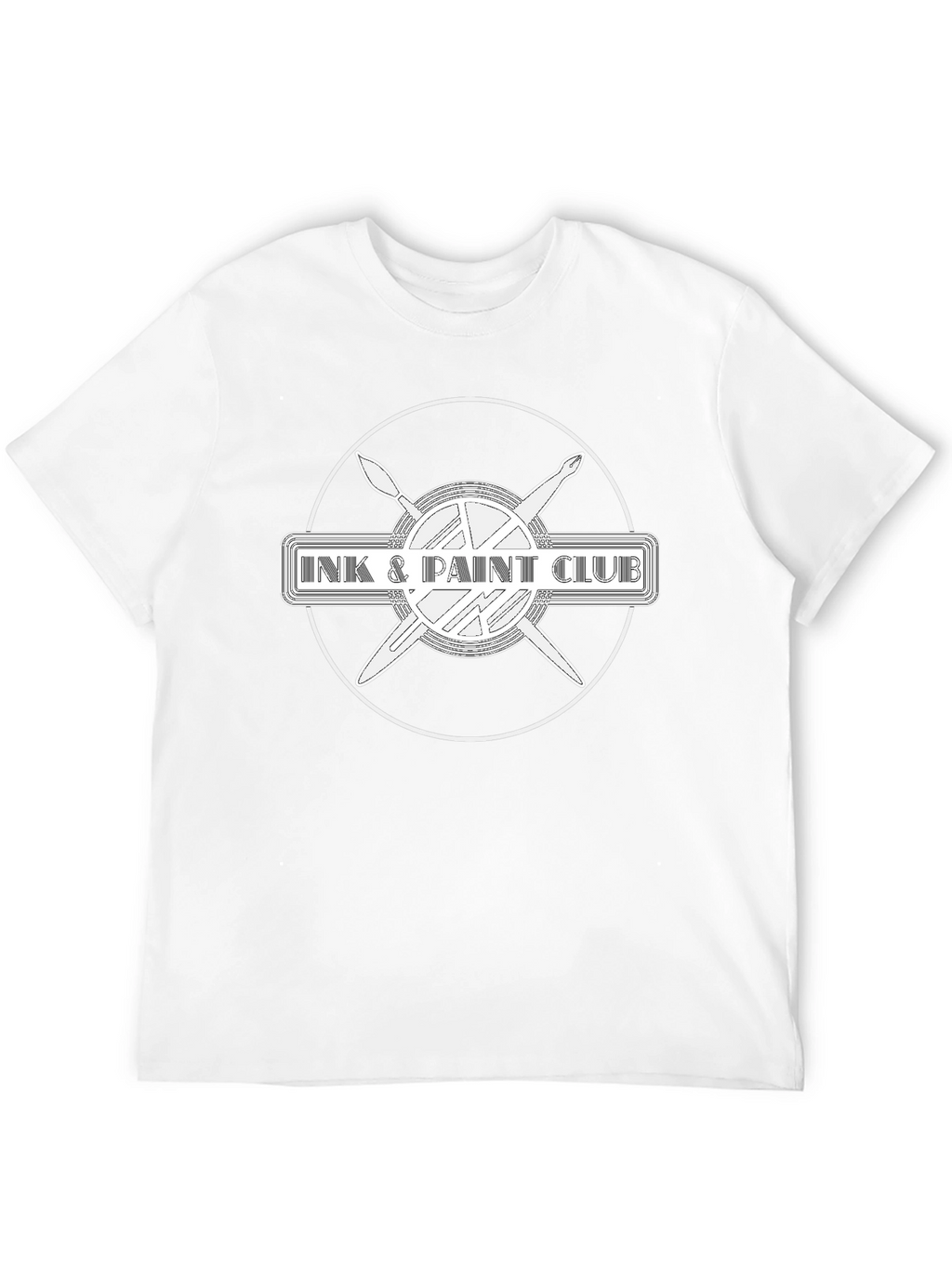 Ink & Paint Club Graphic T-Shirt - Black