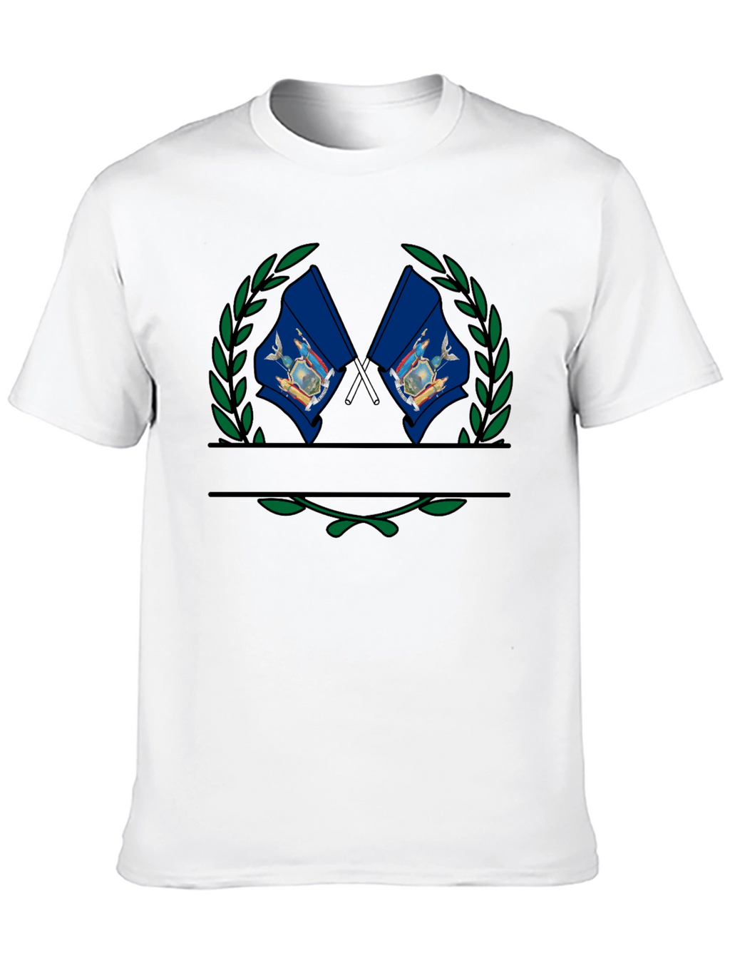 Pennsylvania Flag Laurel Wreath T-Shirt