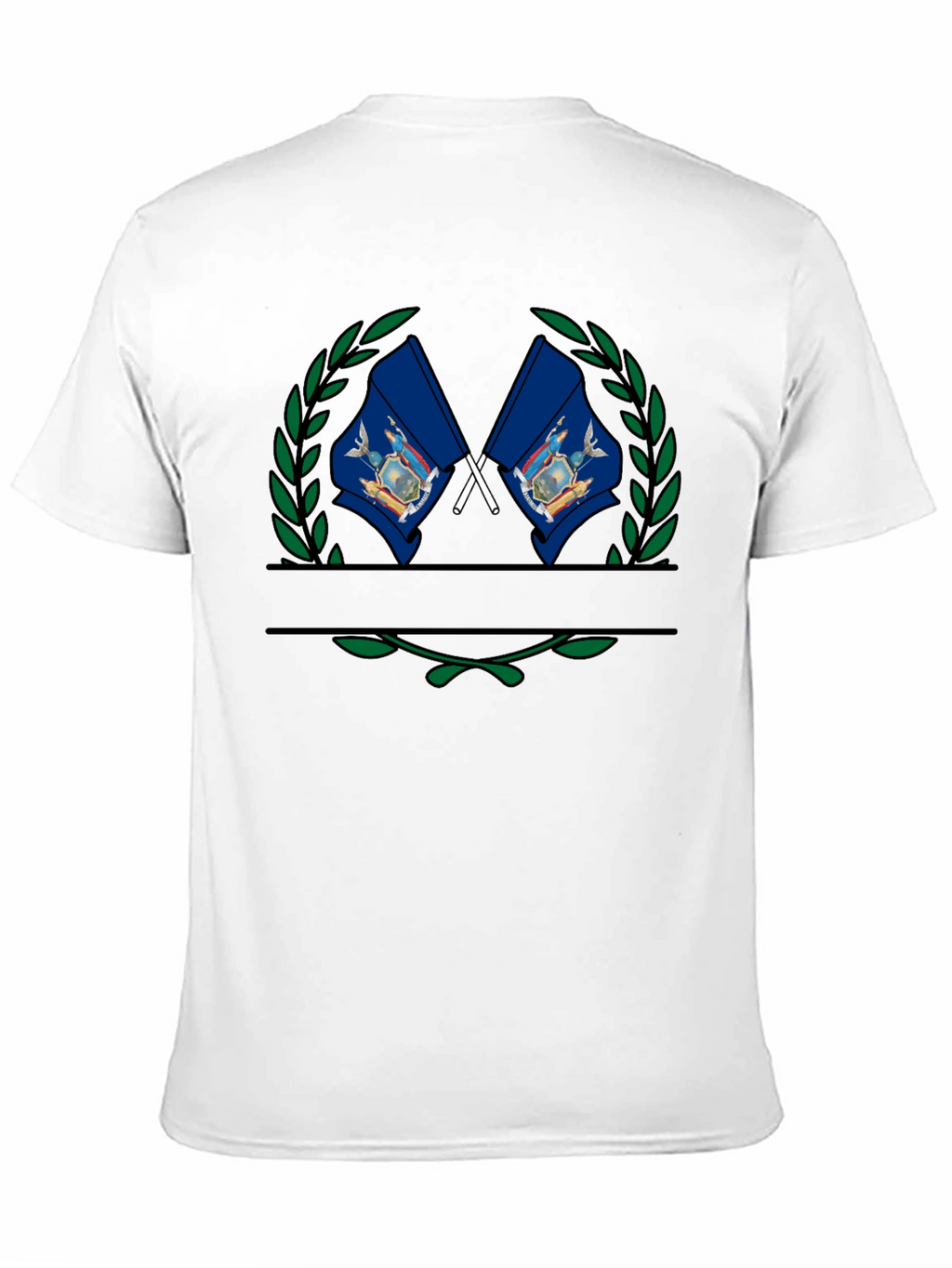 Pennsylvania Flag Laurel Wreath T-Shirt